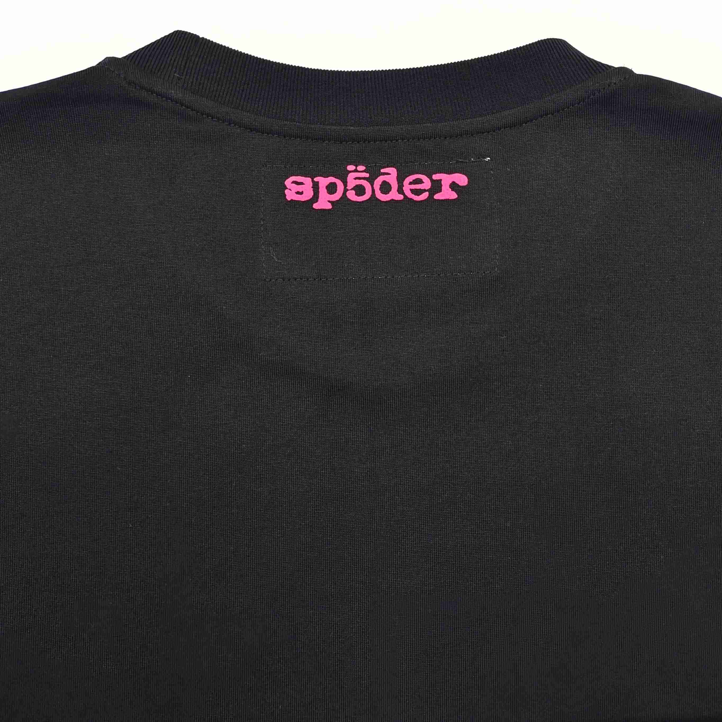 Sp5der Star Girl Tee 'Black' - FashionPlug