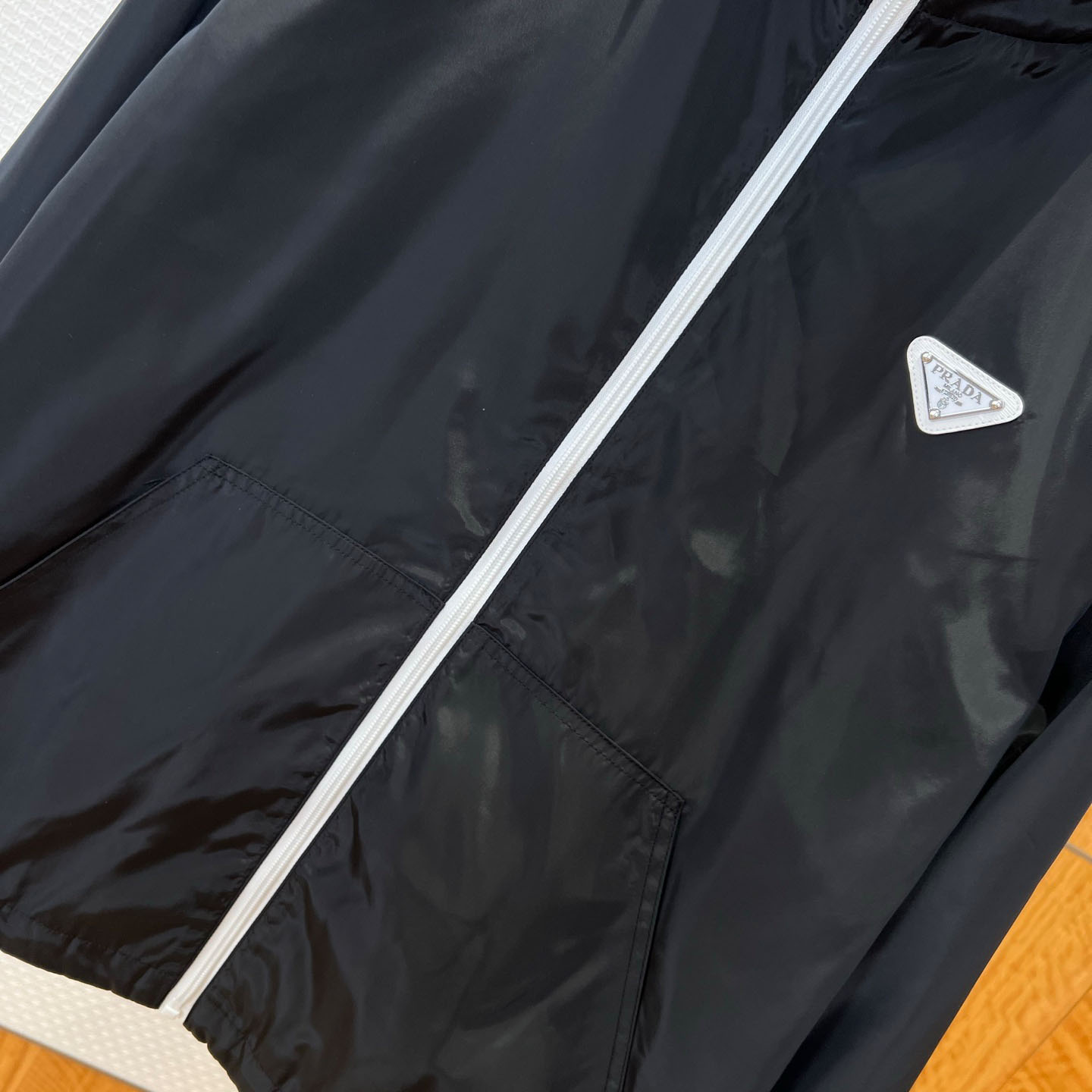 Prada Re-Nylon Track Jacket - FashionPlug