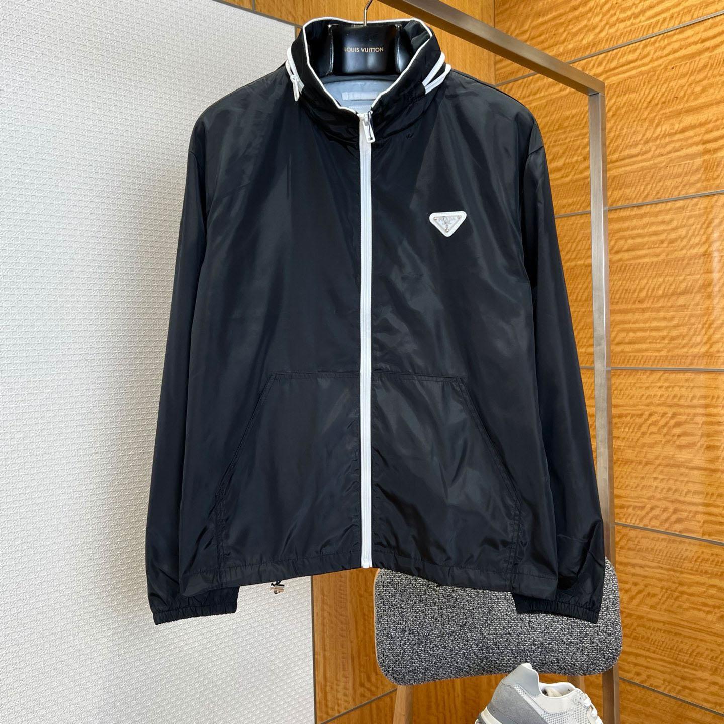 Prada Re-Nylon Track Jacket - FashionPlug