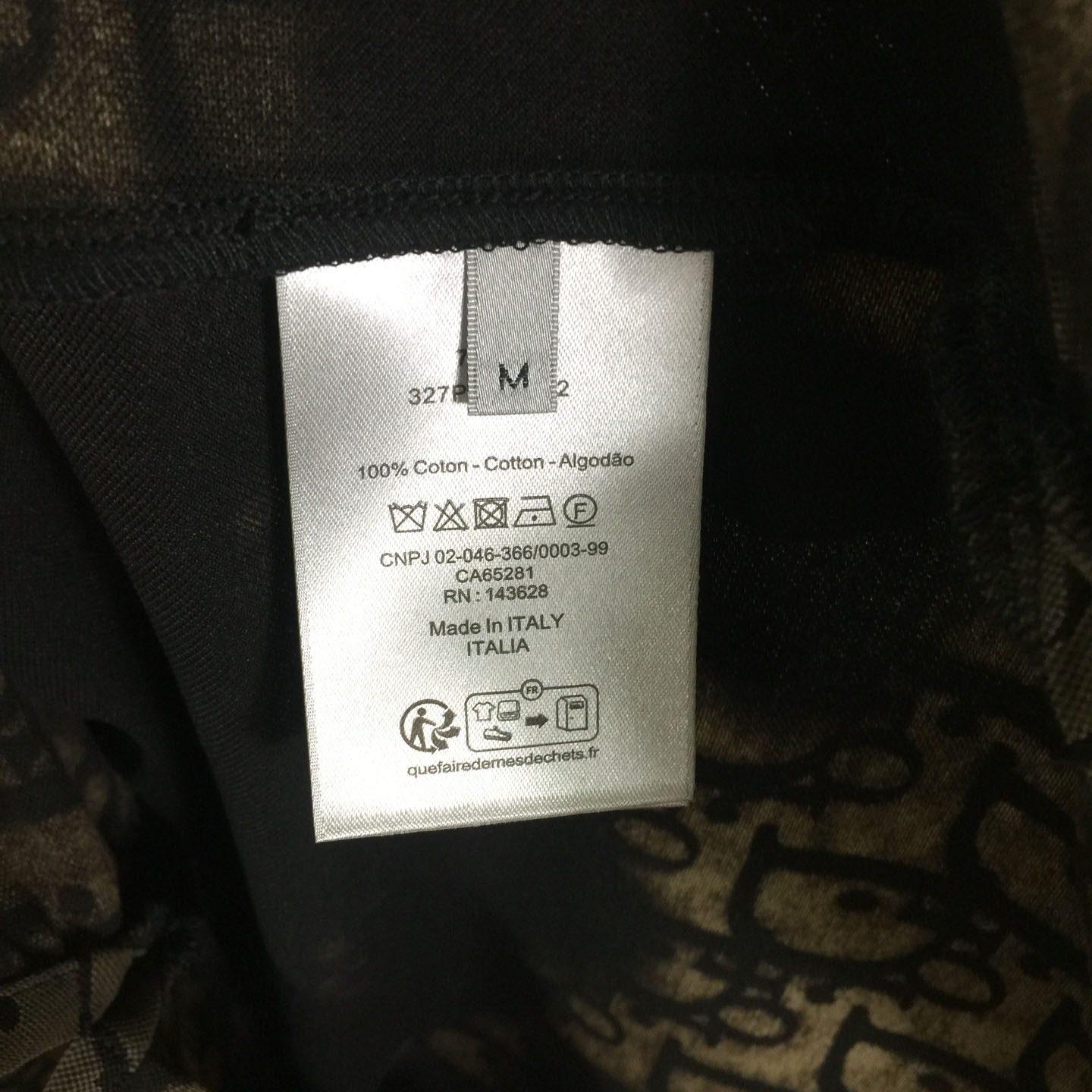 Dior Gradient Monogram Cotton Polo Shirt - FashionPlug