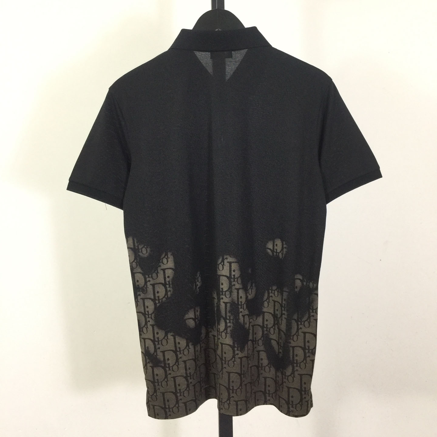 Dior Gradient Monogram Cotton Polo Shirt - FashionPlug