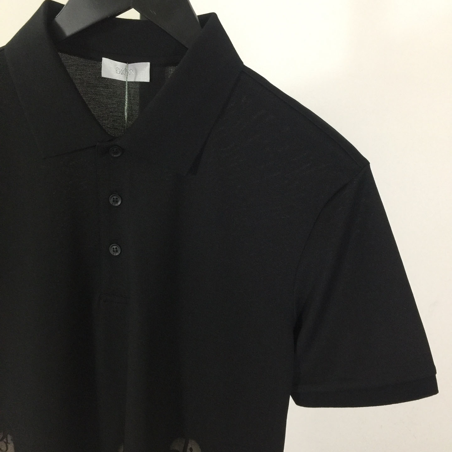 Dior Gradient Monogram Cotton Polo Shirt - FashionPlug