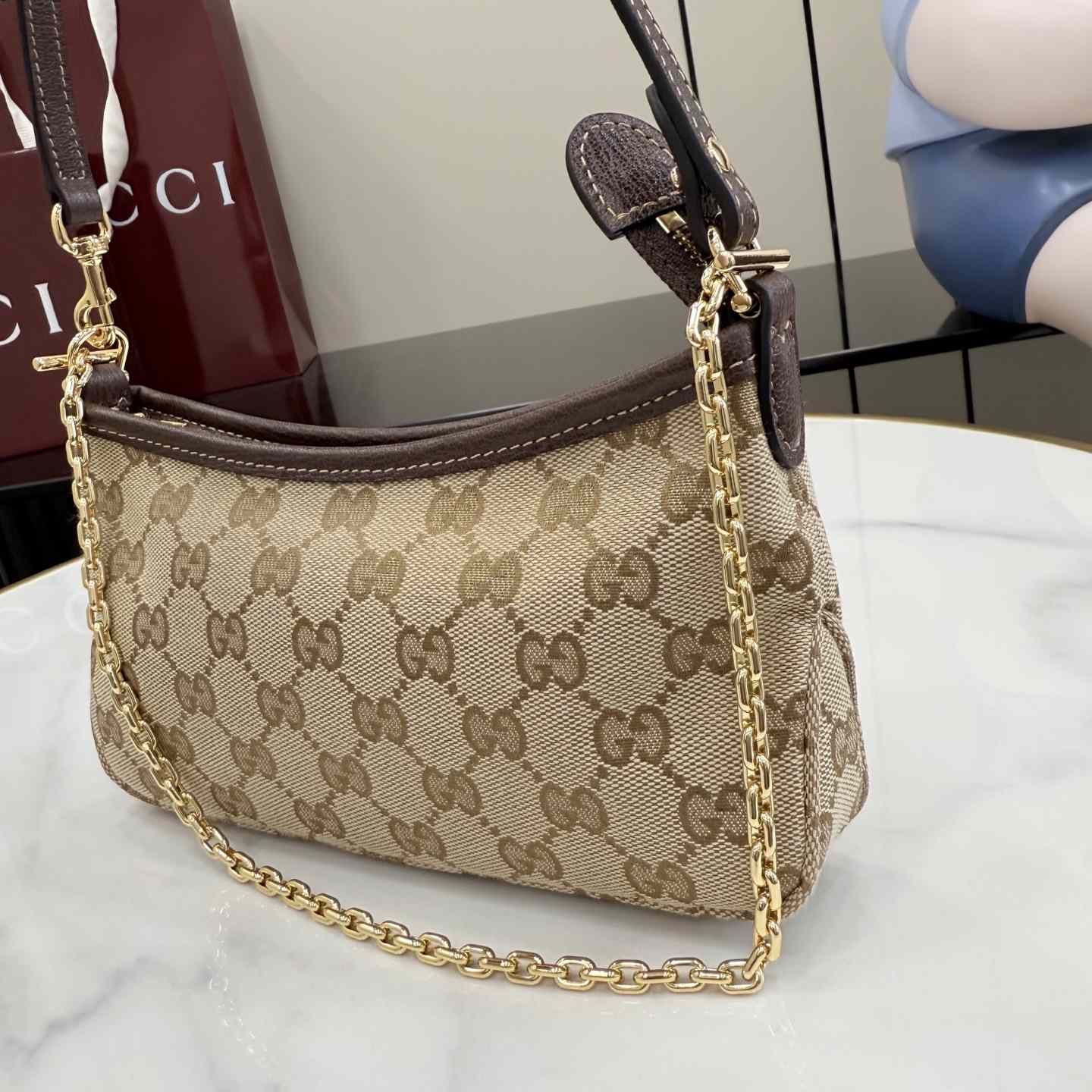 Gucci Gossip Small Shoulder Bag - FashionPlug