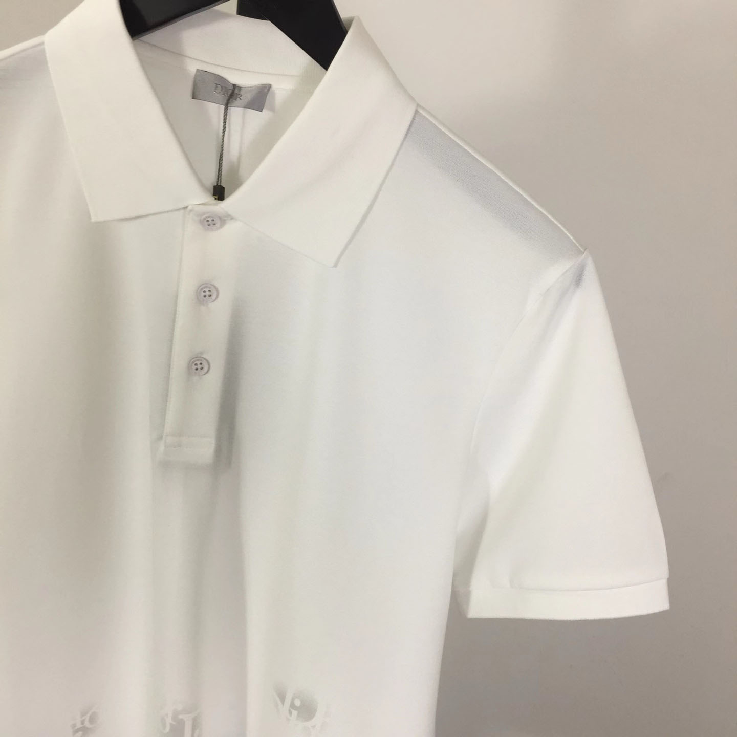 Dior Gradient Monogram Cotton Polo Shirt - FashionPlug