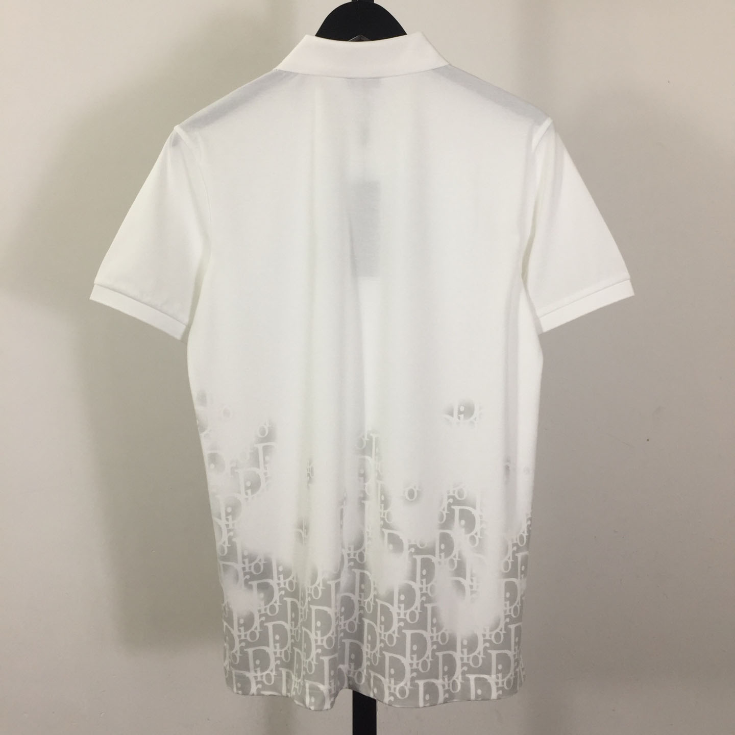 Dior Gradient Monogram Cotton Polo Shirt - FashionPlug