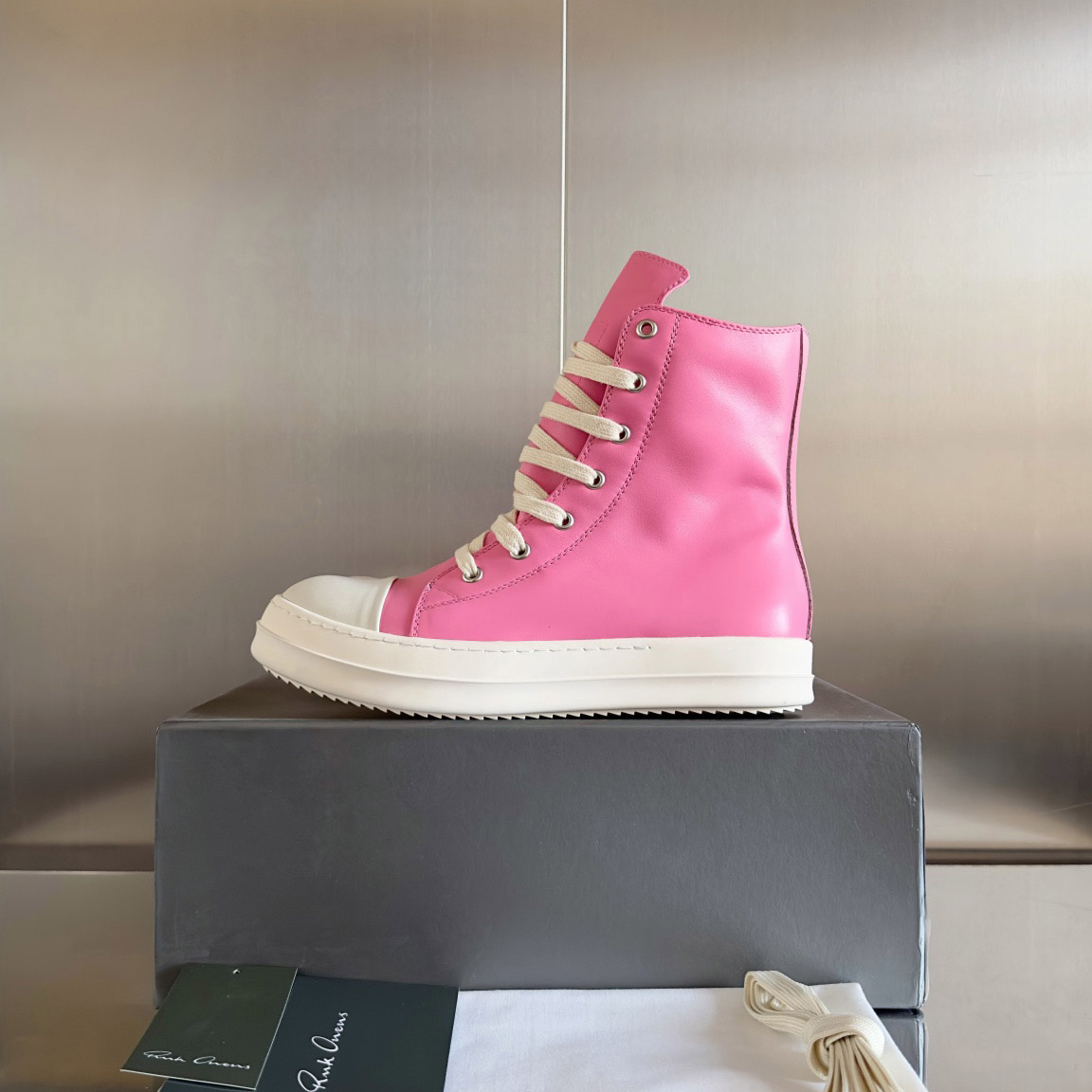 Rick Owens Drkshdw Ramones Canvas Low - FashionPlug