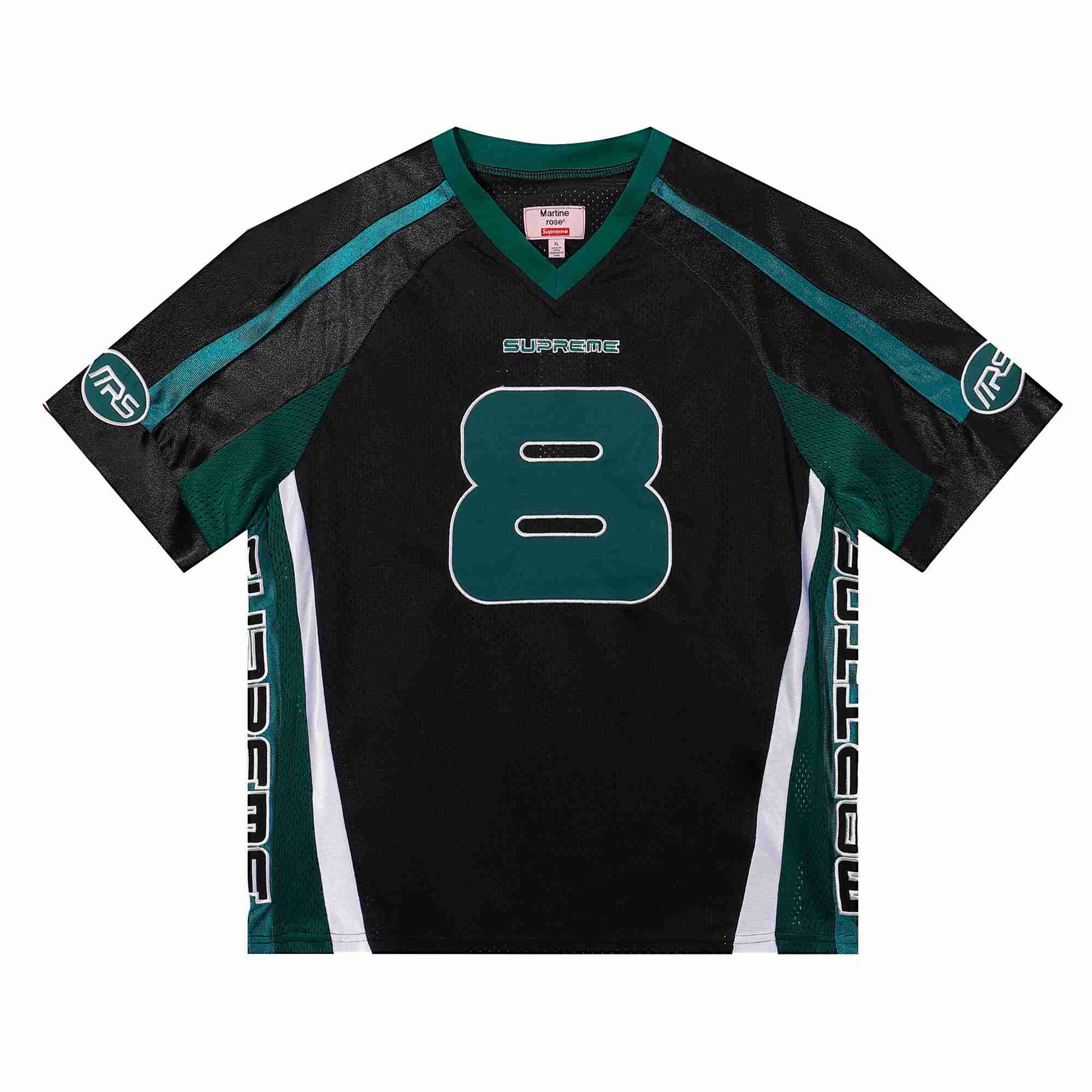 Supreme x Martine Rose Football Jersey 'Black' - FashionPlug