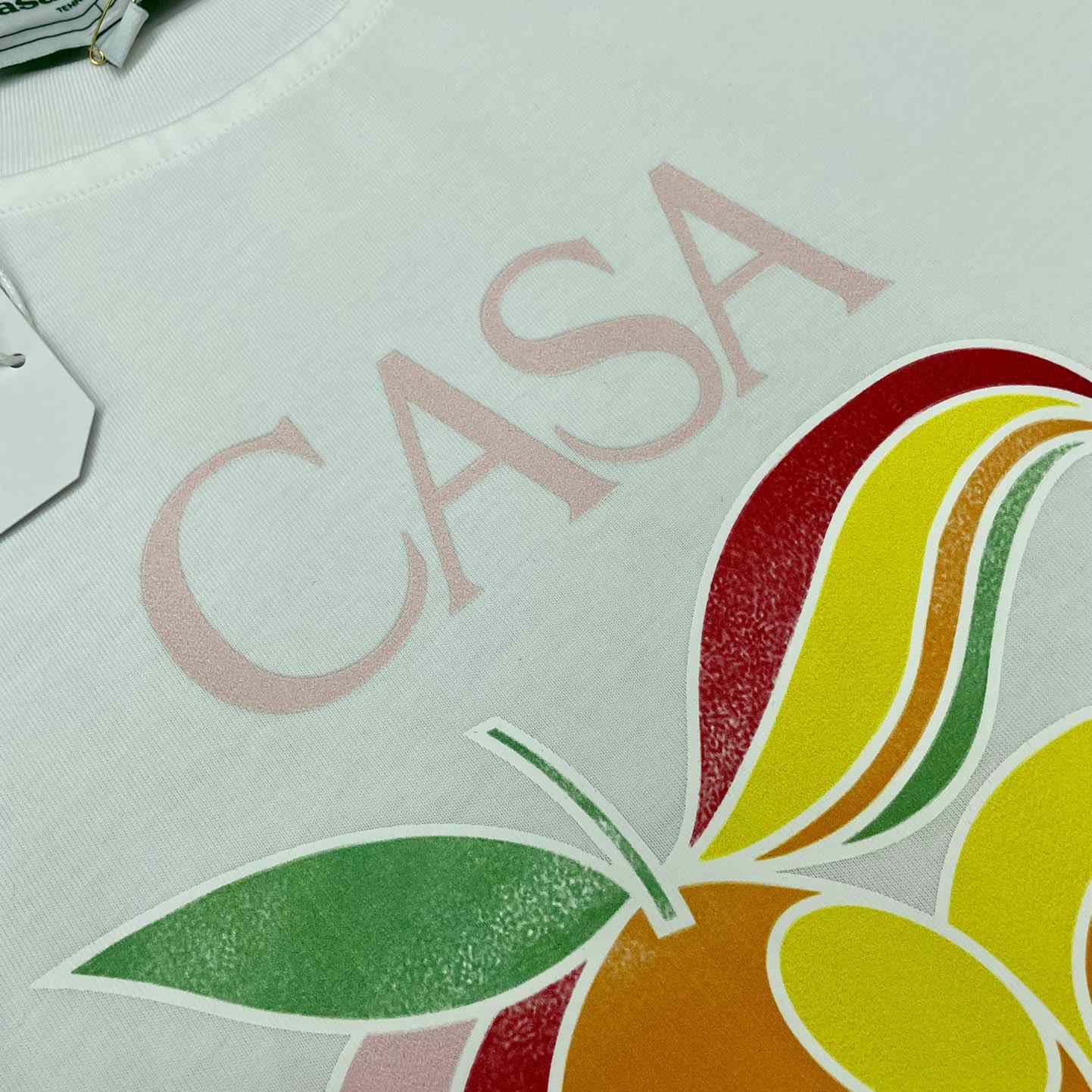 Casablanca Le Pouvoir Des Fleurs T-Shirt 'White' CA5074 - FashionPlug