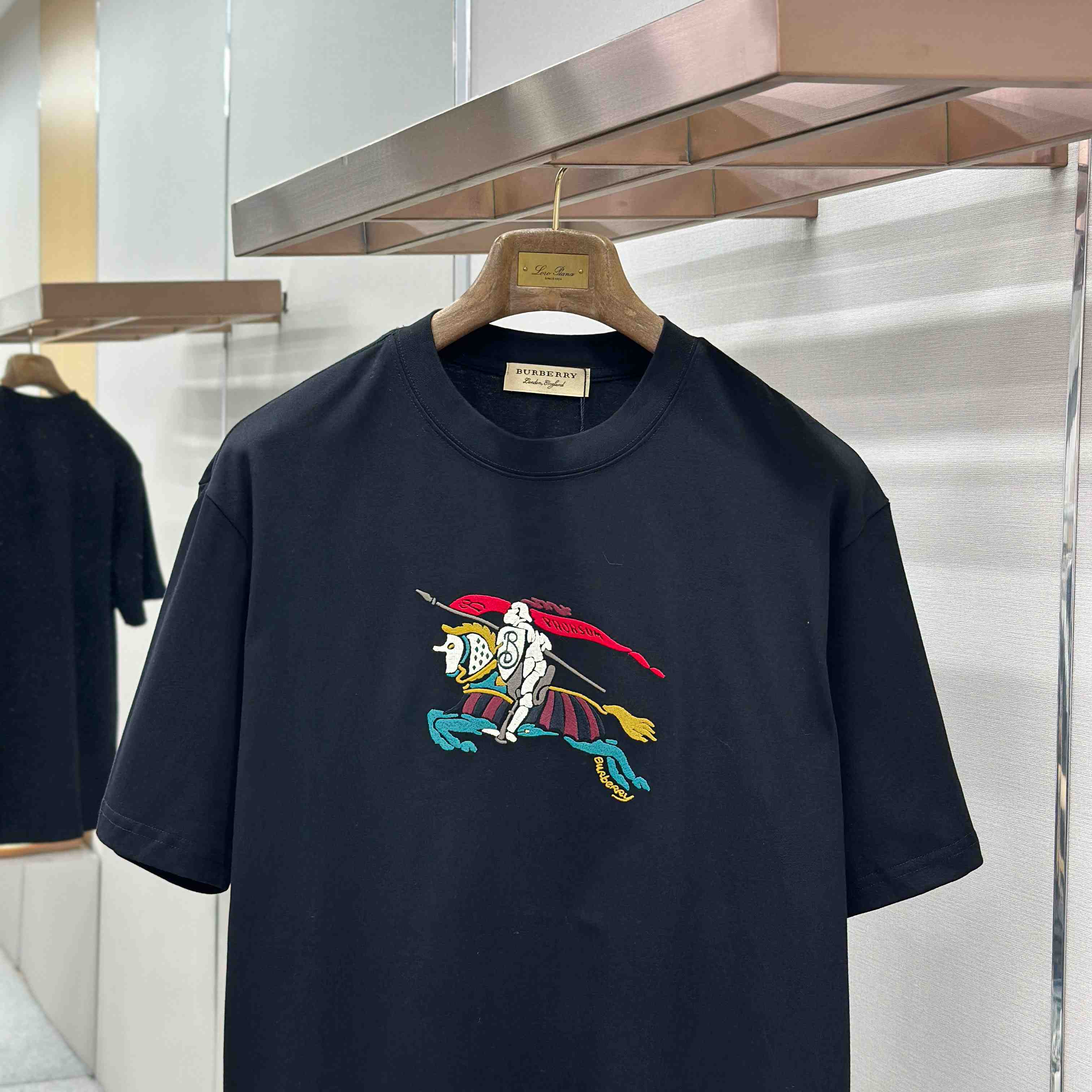 Burberry Knight Cotton T-shirt - FashionPlug