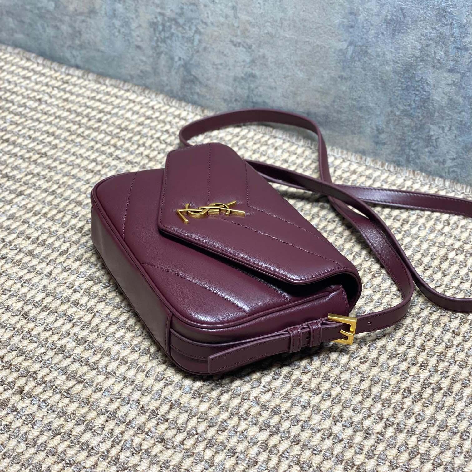 Saint Laurent LOULOU Toy Crossbody In MATELASSÉ Lambskin - FashionPlug