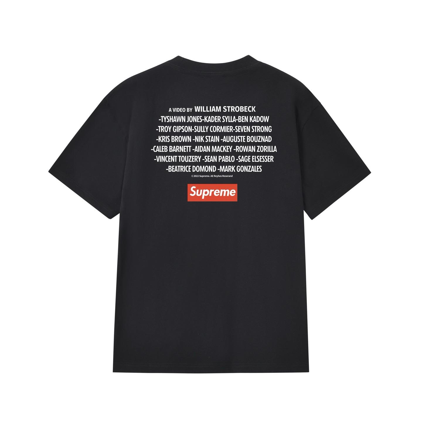 Supreme Play Dead Tee 'Black' - FashionPlug