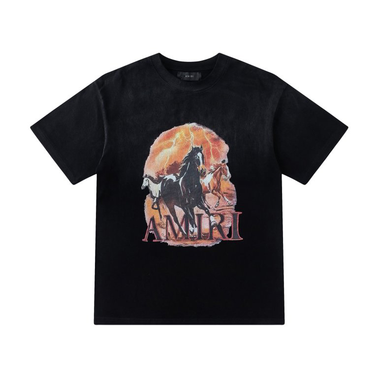 Amiri Plains Oversized Tee - FashionPlug