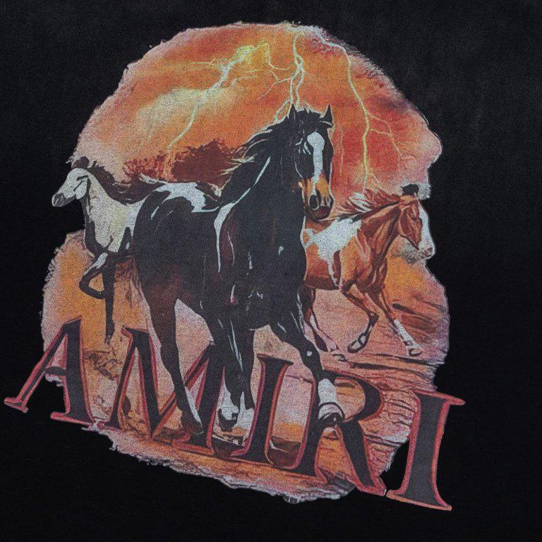 Amiri Plains Oversized Tee - FashionPlug