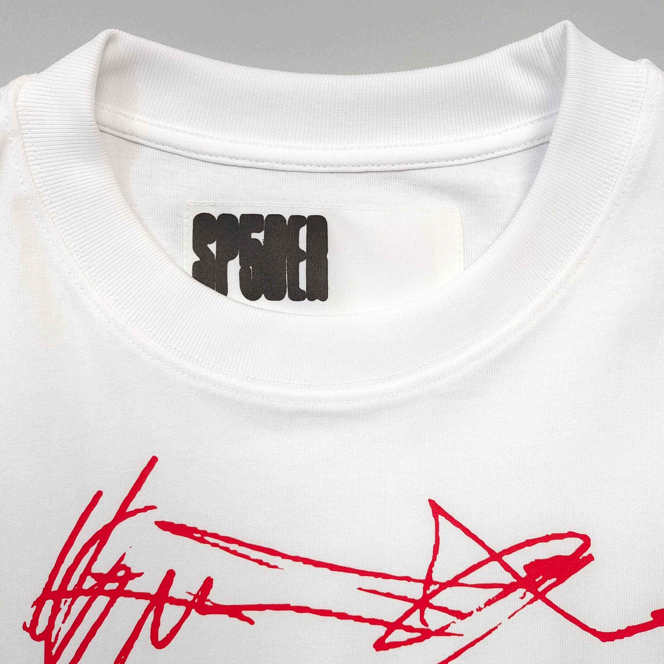 Sp5der Vivienne Tee 'White' - FashionPlug
