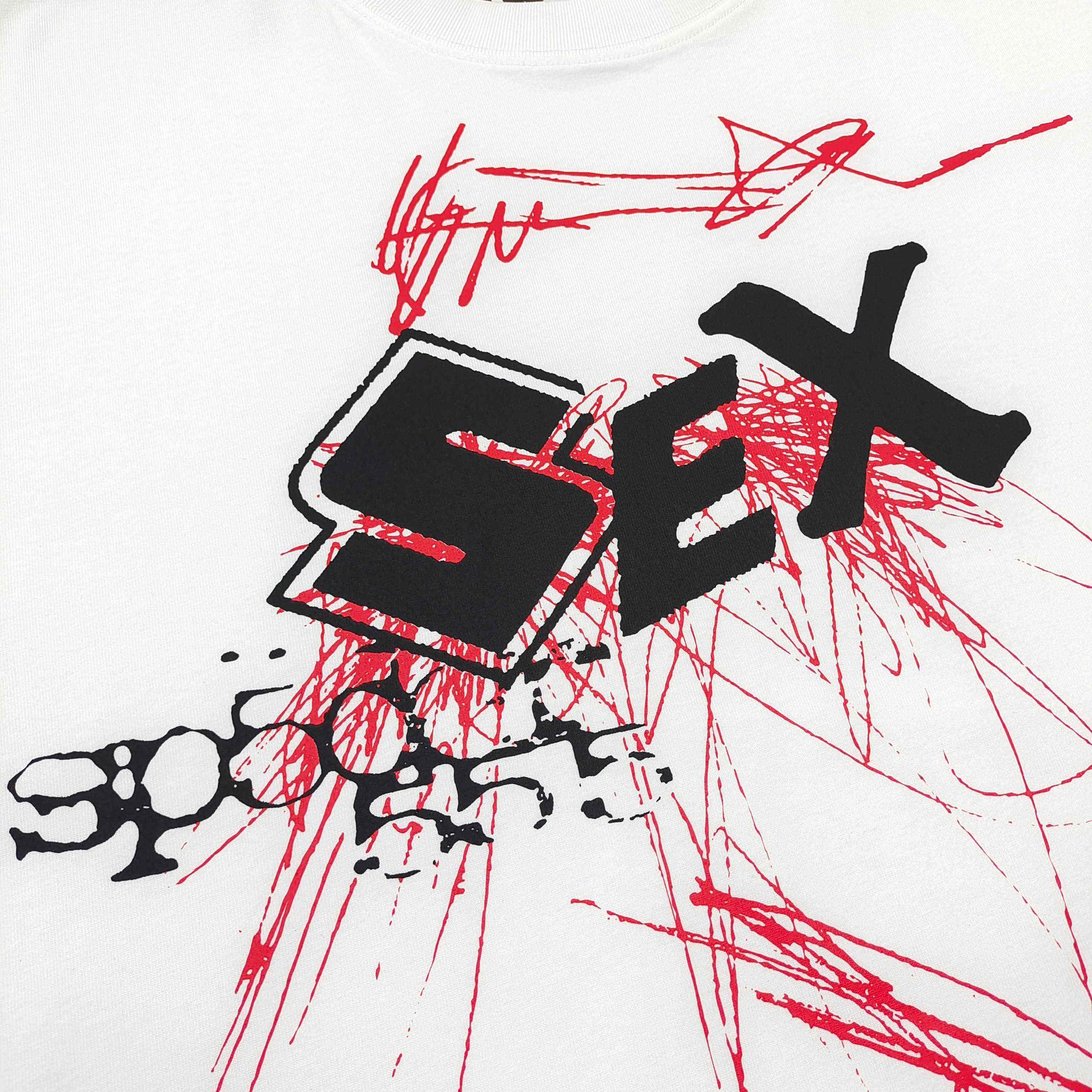 Sp5der Vivienne Tee 'White' - FashionPlug