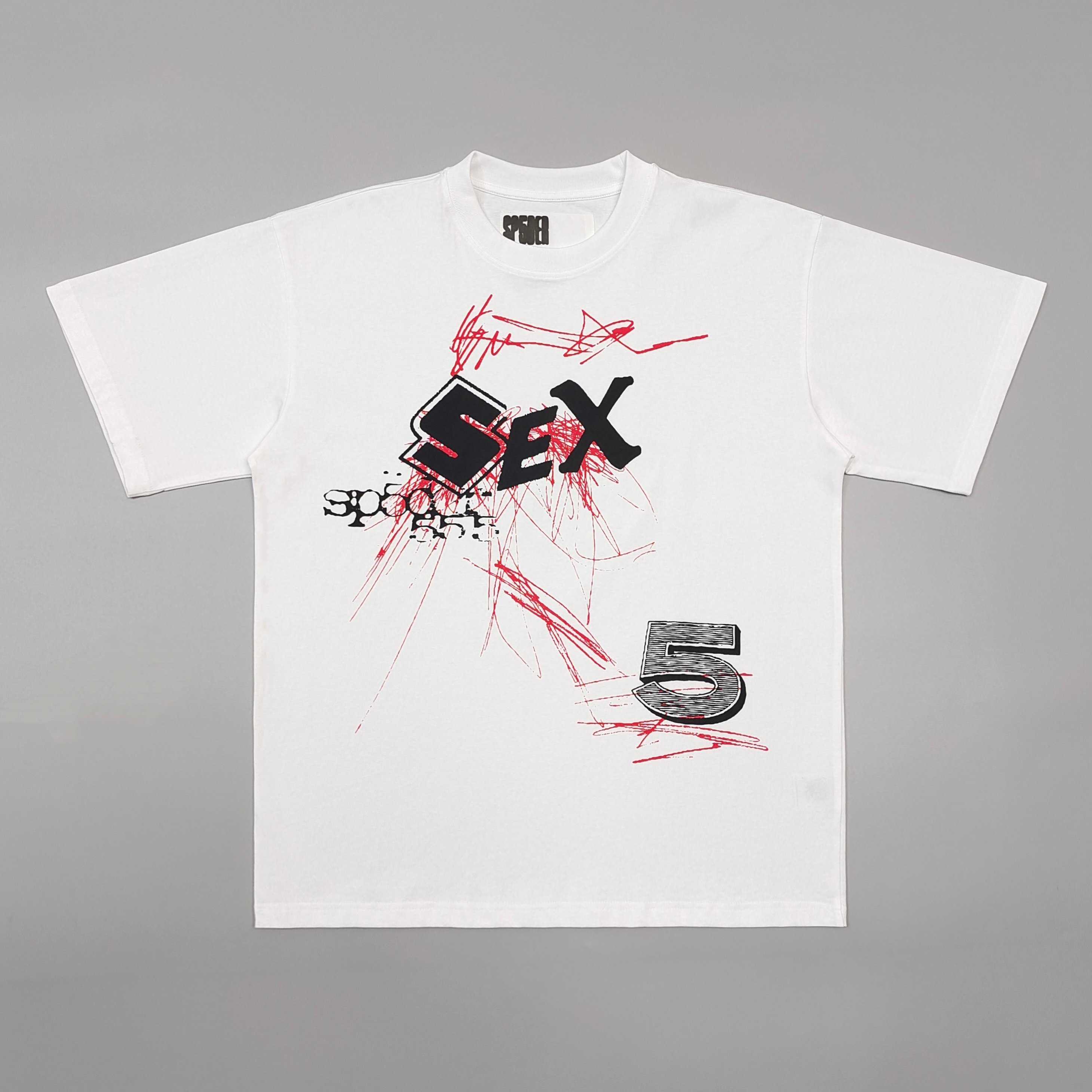 Sp5der Vivienne Tee 'White' - FashionPlug