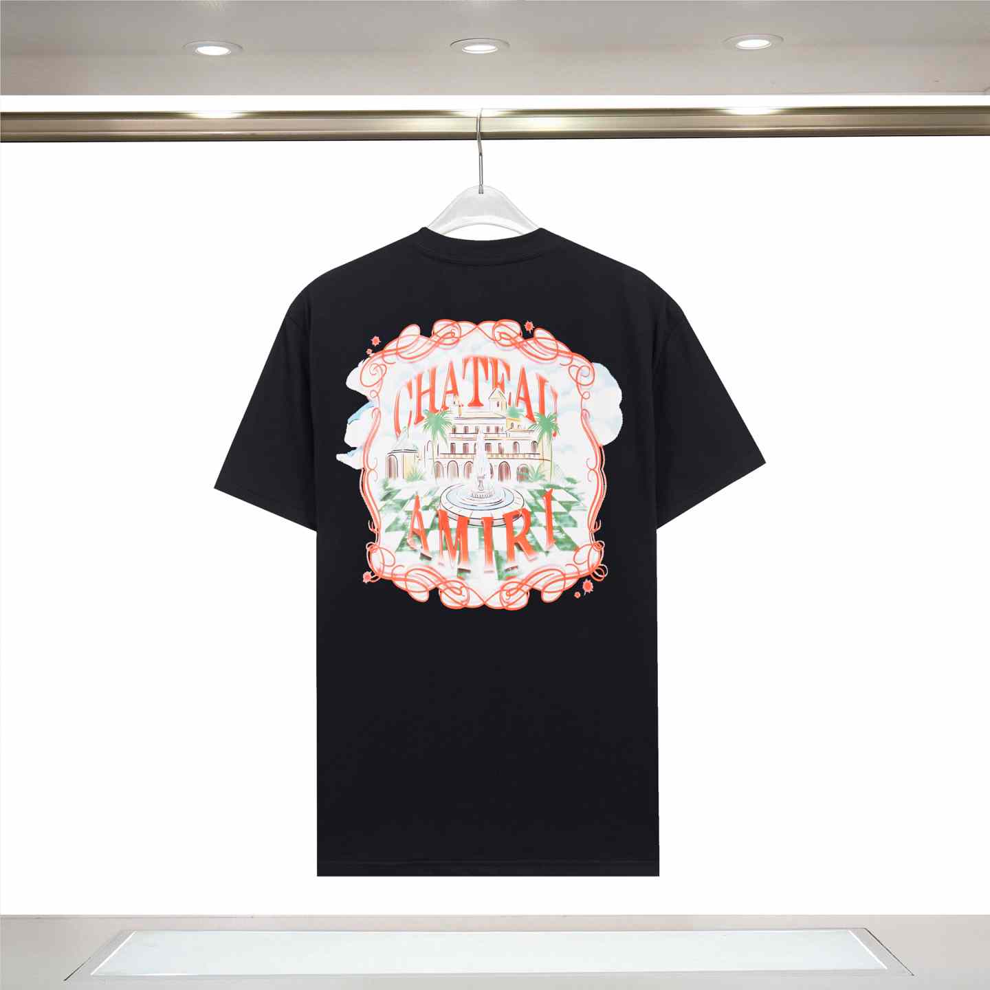 AMIRI Chateau Sketch Os Tee - FashionPlug
