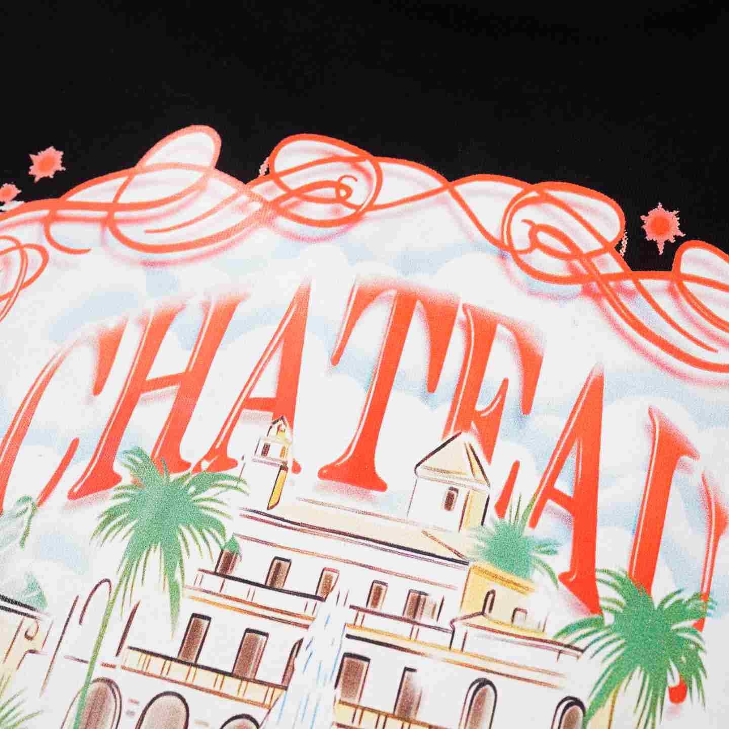 AMIRI Chateau Sketch Os Tee - FashionPlug
