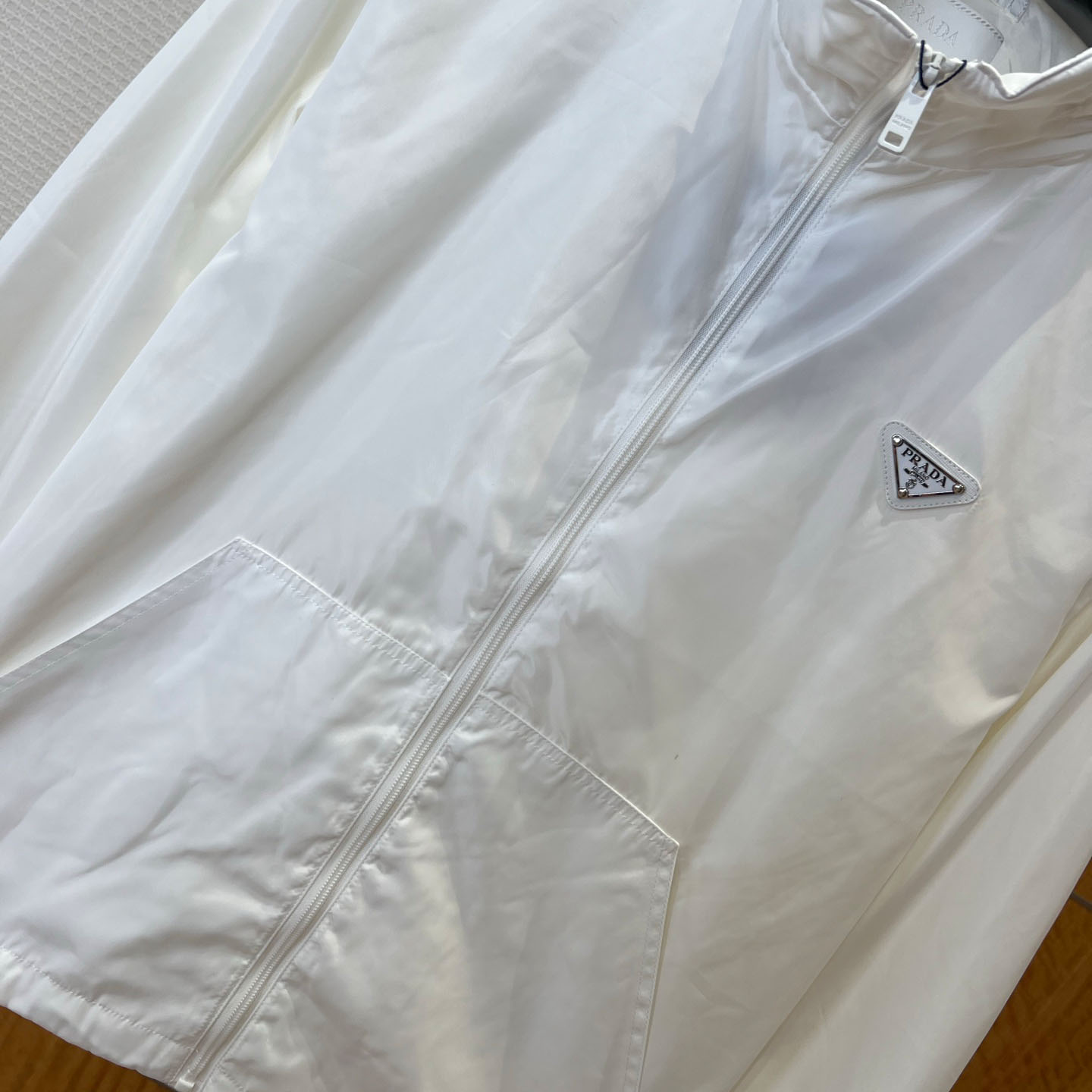 Prada Re-Nylon Track Jacket - FashionPlug