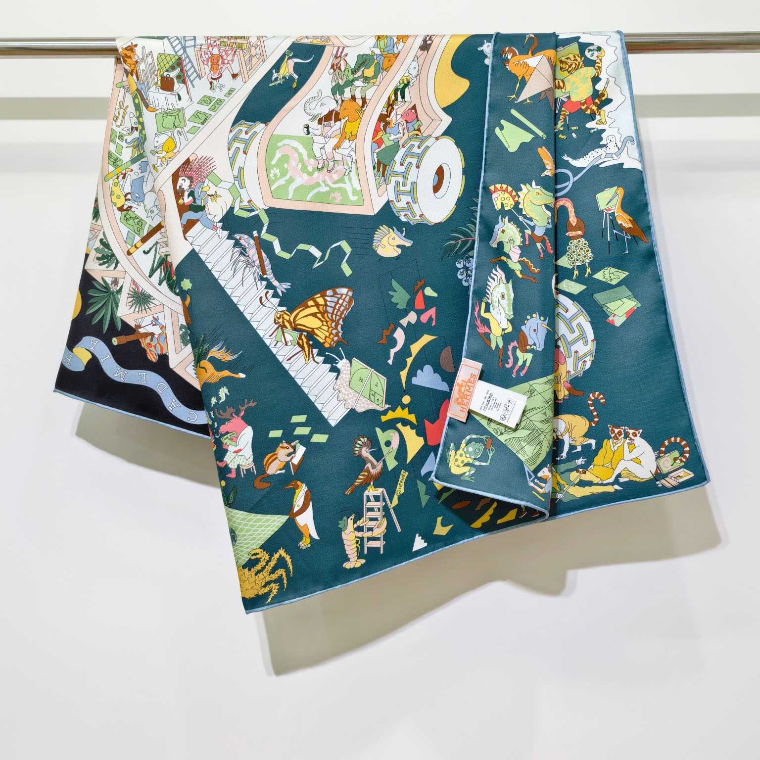 Hermes Academia Hippica Scarf 90 - FashionPlug