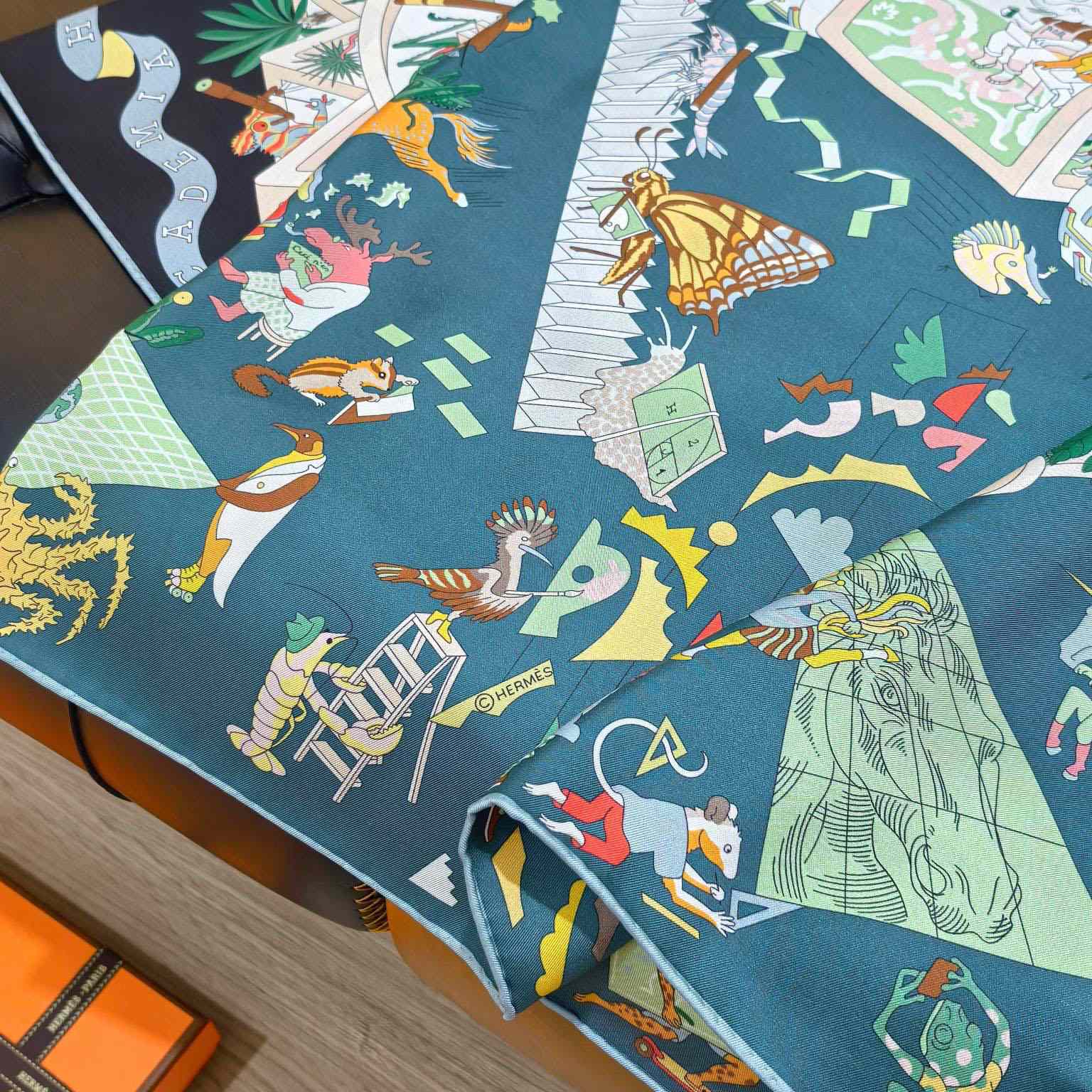 Hermes Academia Hippica Scarf 90 - FashionPlug