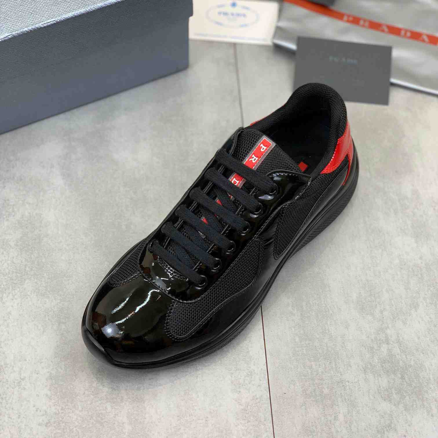 Prada America's Cup 'Anthracite Red' - FashionPlug