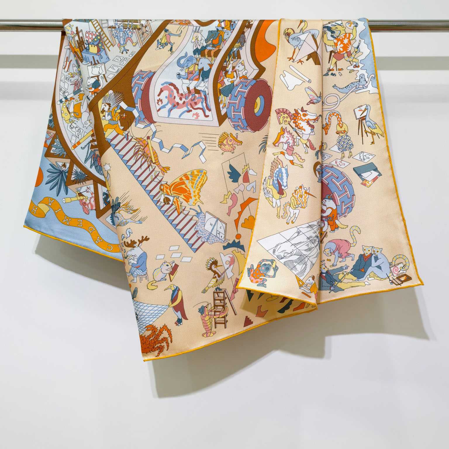 Hermes Academia Hippica Scarf 90 - FashionPlug