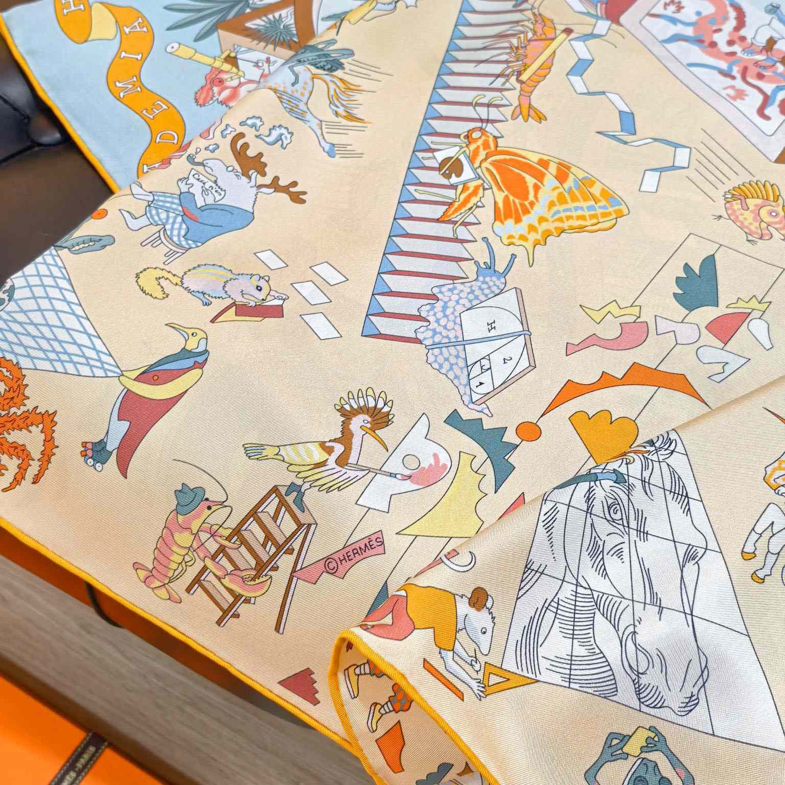 Hermes Academia Hippica Scarf 90 - FashionPlug
