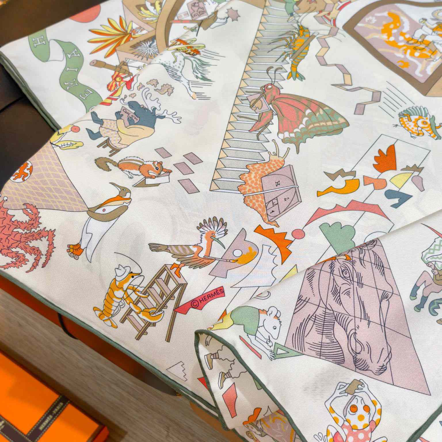 Hermes Academia Hippica Scarf 90 - FashionPlug