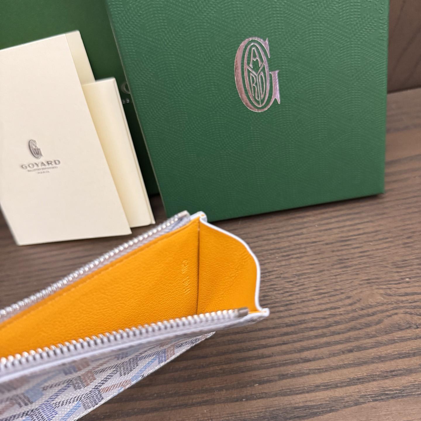 Goyard Bourbon Zipped Card Holder - FashionPlug