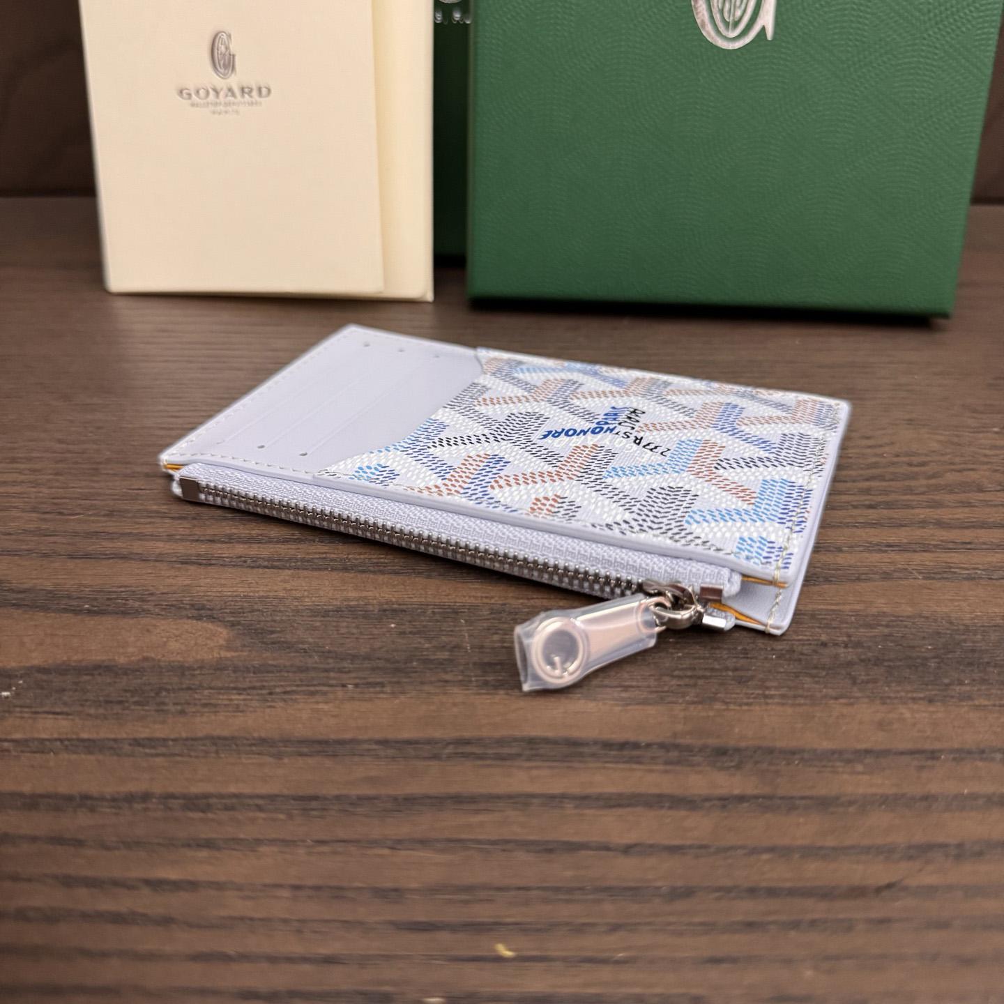 Goyard Bourbon Zipped Card Holder - FashionPlug