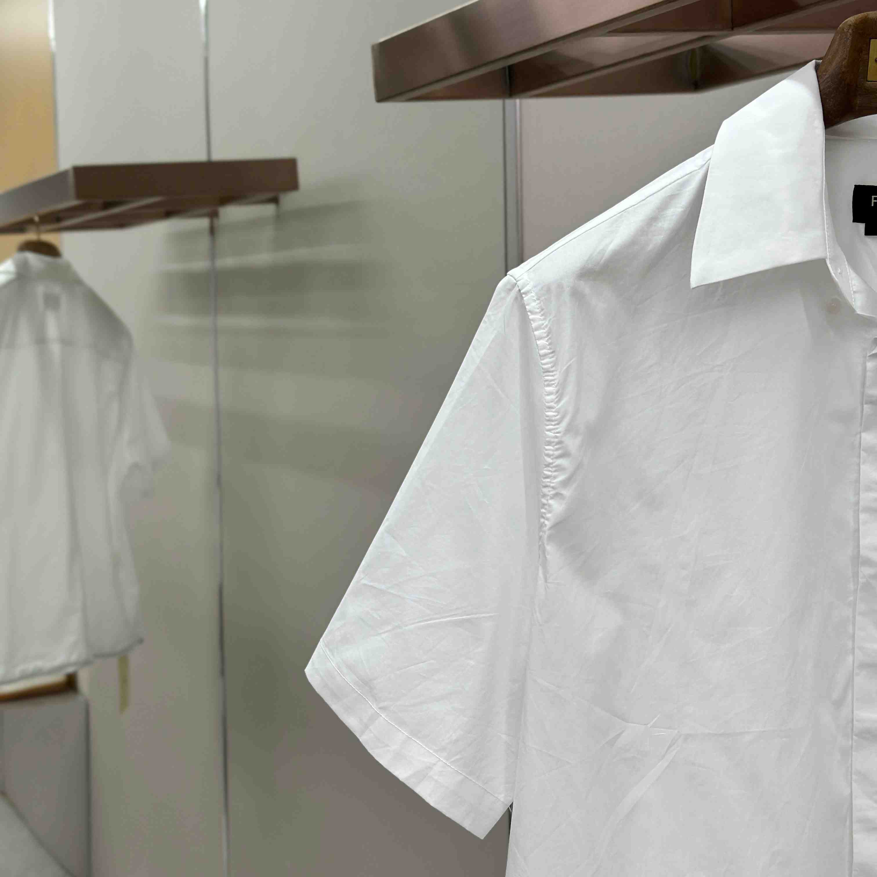 Fendi White Poplin Shirt - FashionPlug