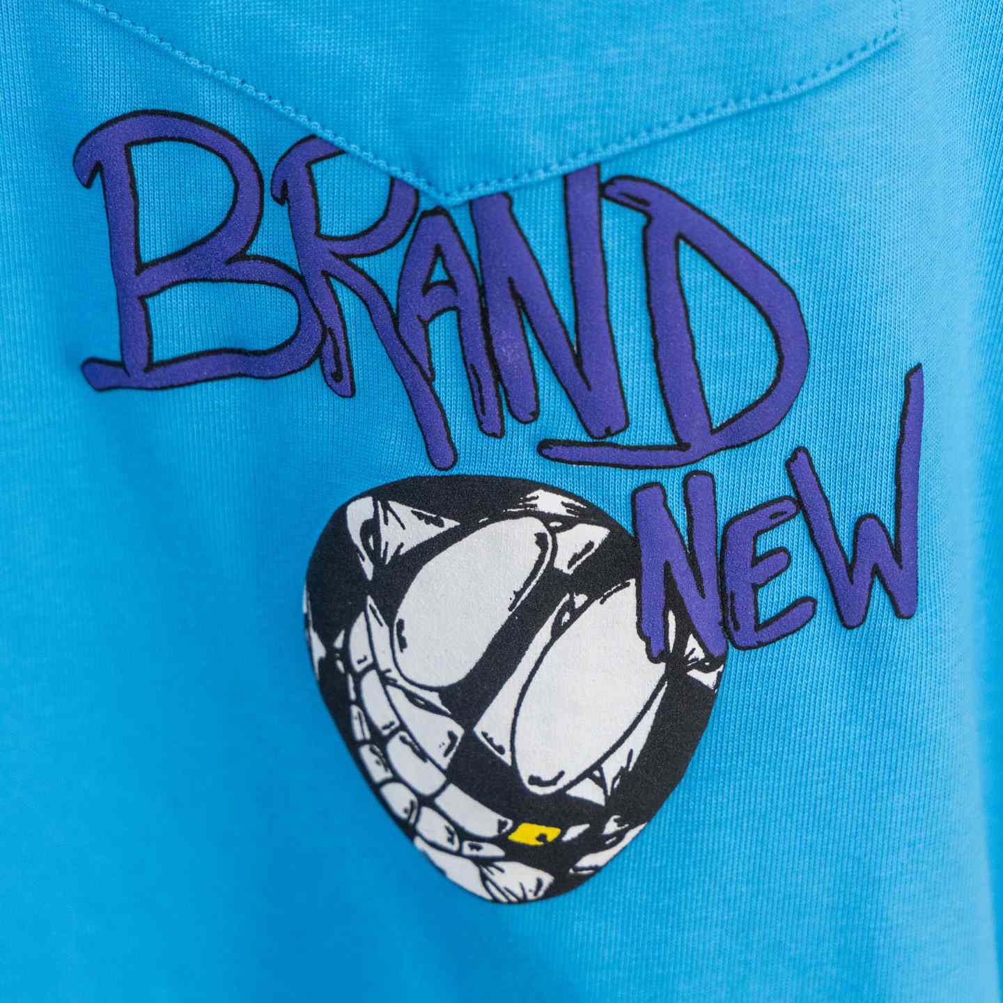 Chrome Hearts Matty Boy Brain New Tee 'Baby Blue' - FashionPlug