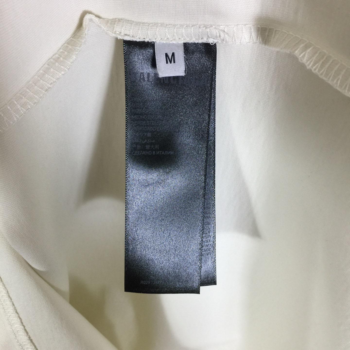 Balenciaga Cotton WFP Oversized Logo T-Shirt - FashionPlug
