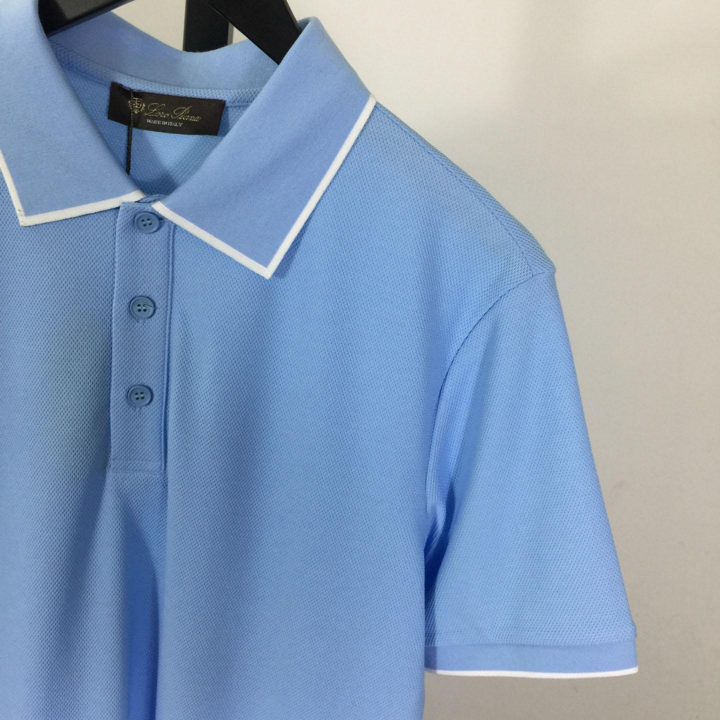 Loro Piana Cotton Polo Shirt - FashionPlug