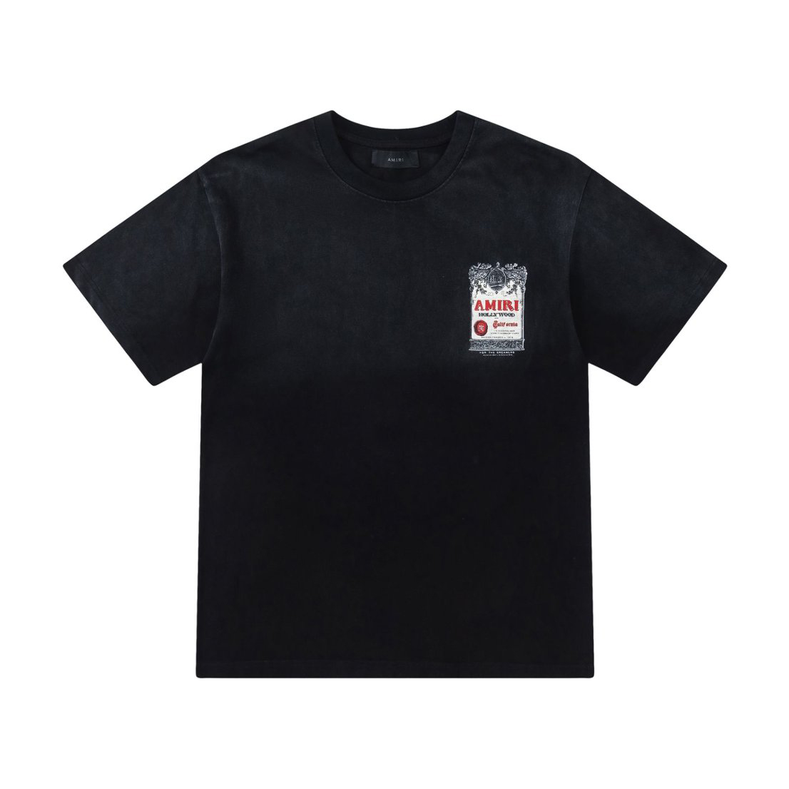Amiri  Chateau Stamp Oversized Tee - FashionPlug