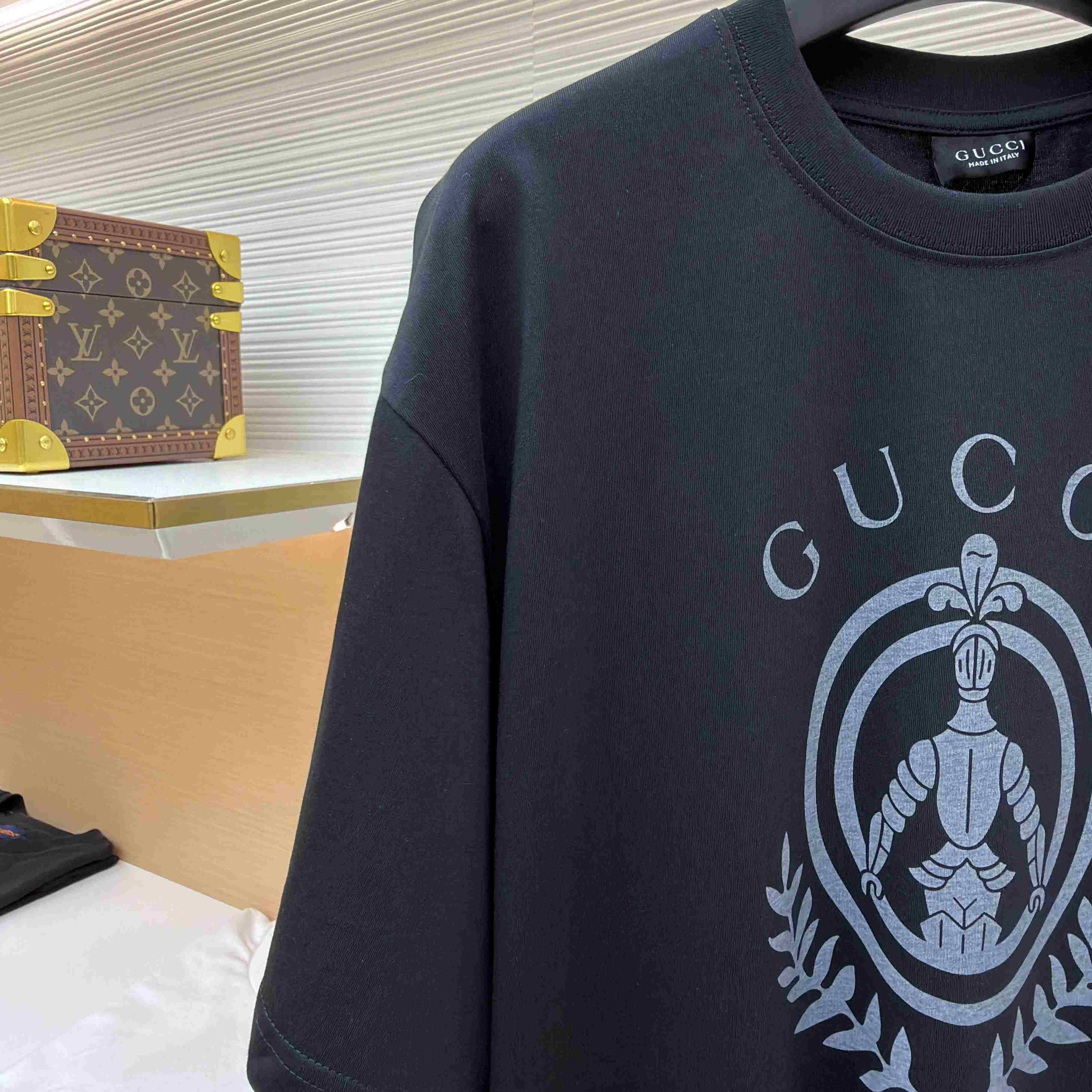 Gucci Cotton Jersey T-shirt With Print - FashionPlug