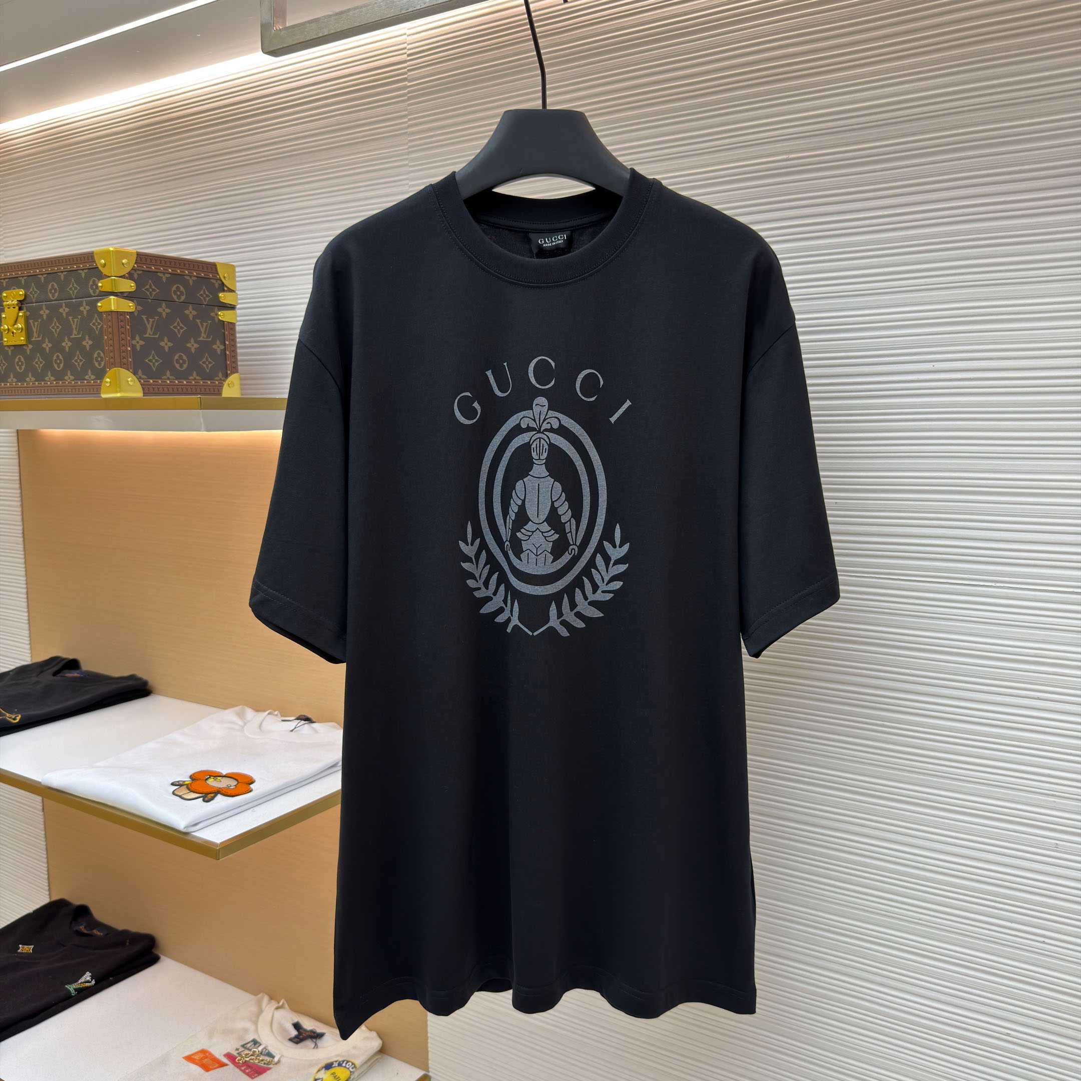 Gucci Cotton Jersey T-shirt With Print - FashionPlug