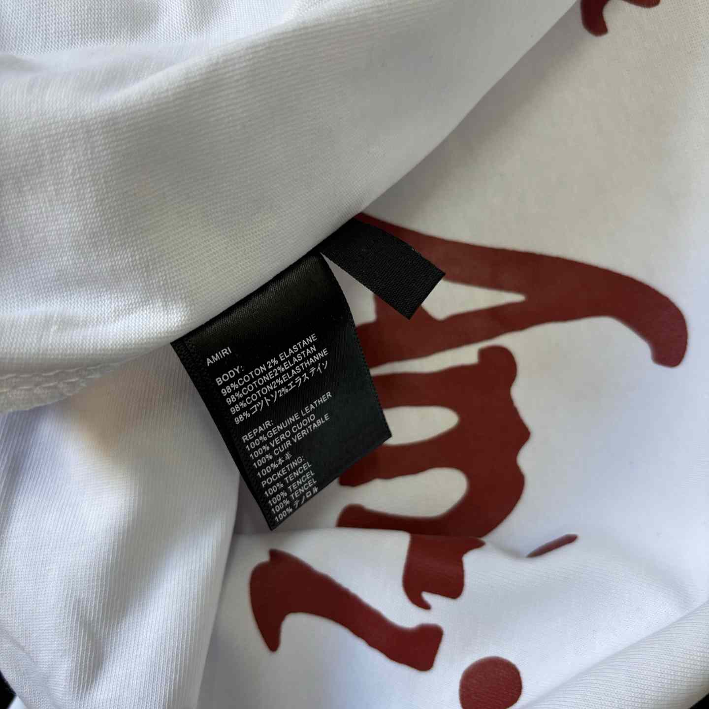 Amiri  MA Chateau Oversized Tee - FashionPlug