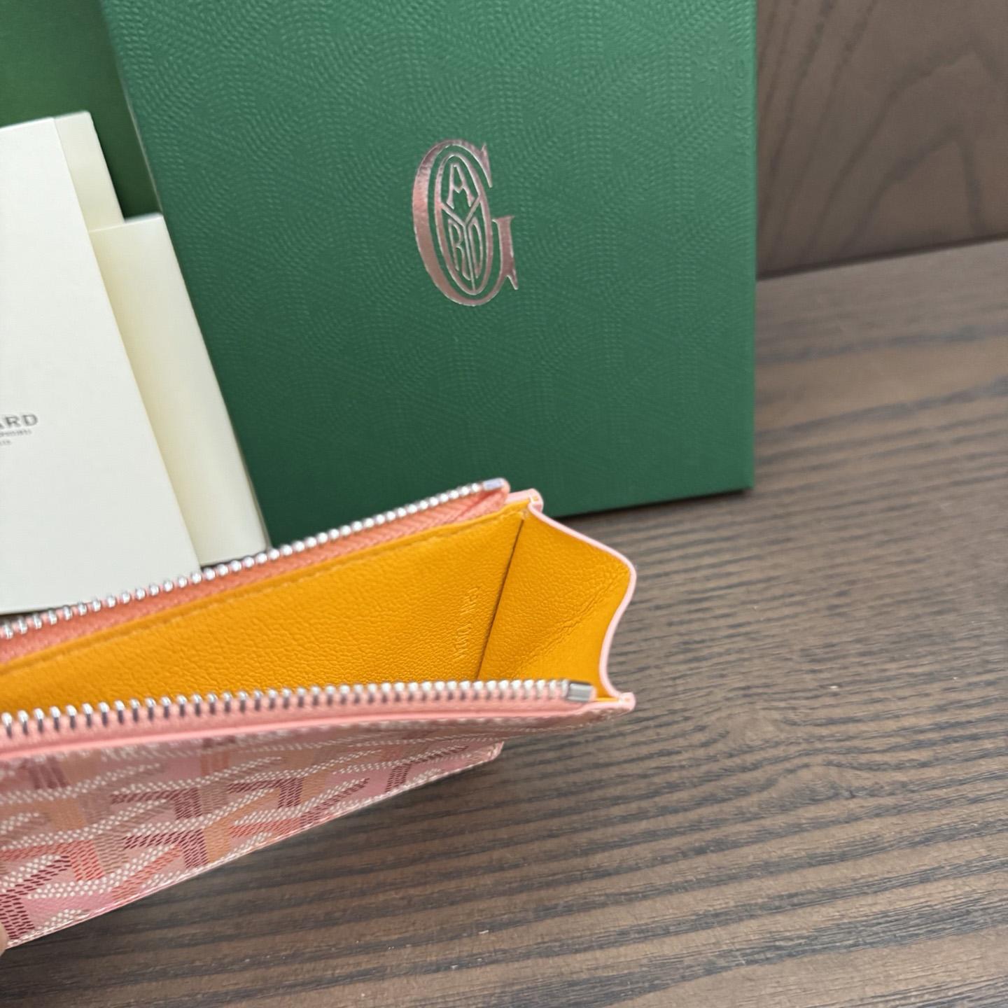 Goyard Bourbon Zipped Card Holder - FashionPlug