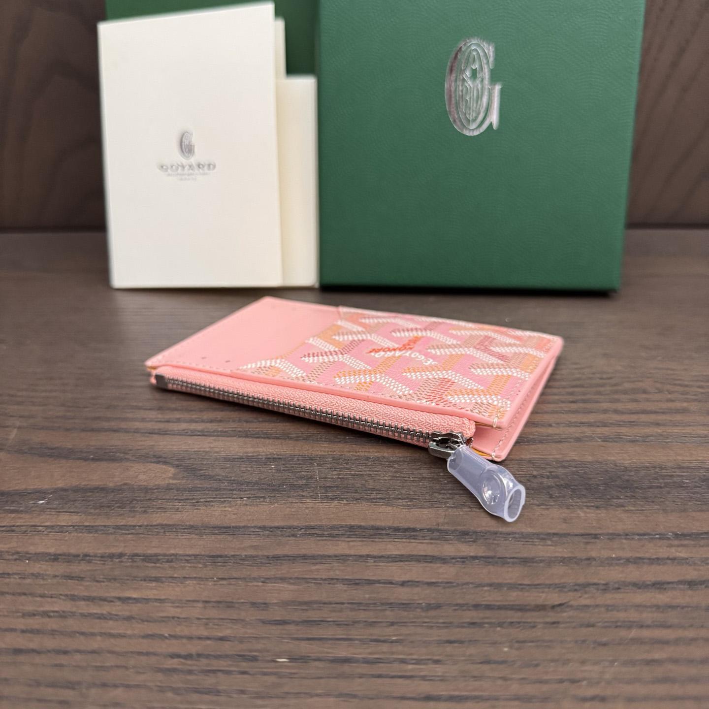 Goyard Bourbon Zipped Card Holder - FashionPlug