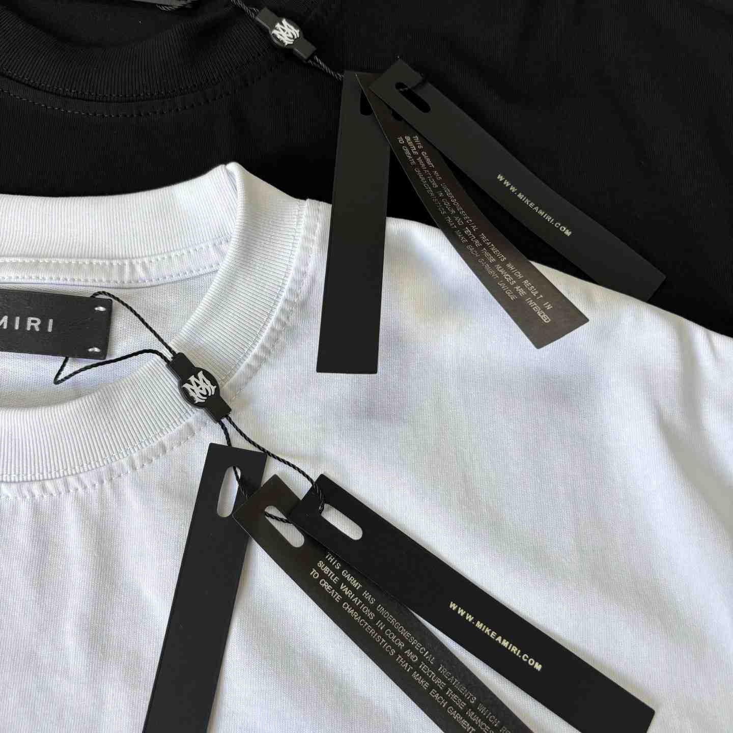 Amiri  Crystal-Print Chateau Amiri Cotton T-Shirt - FashionPlug
