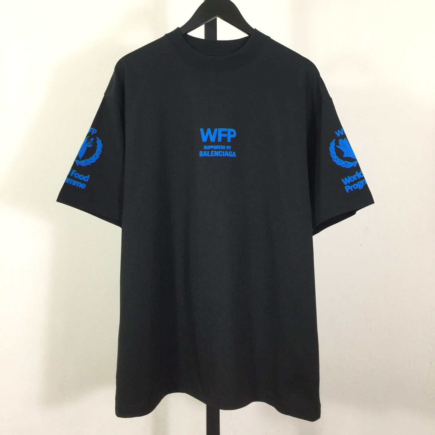 Balenciaga Cotton WFP Oversized Logo T-Shirt - FashionPlug