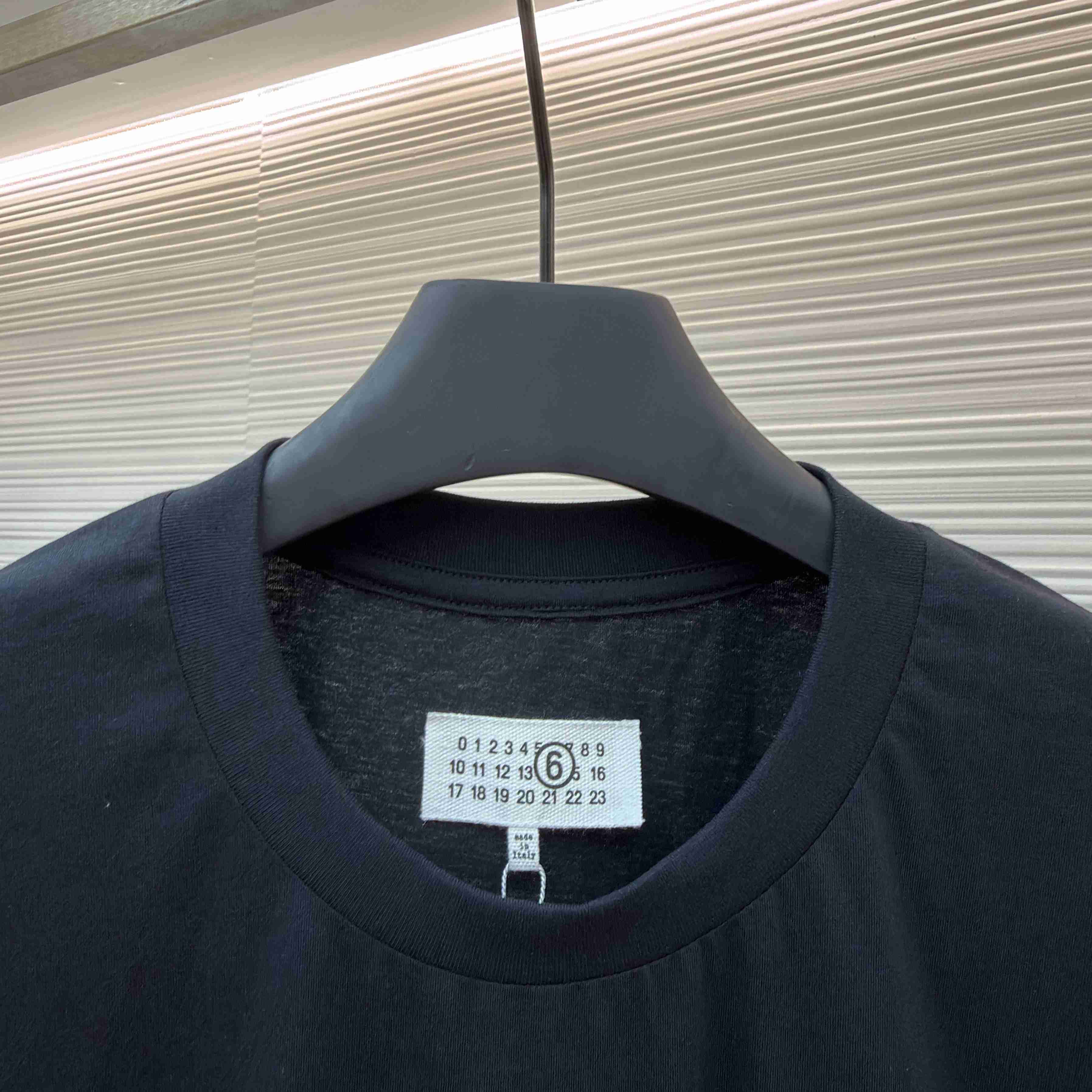 Maison Margiela Black Label Patch T-shirt - FashionPlug