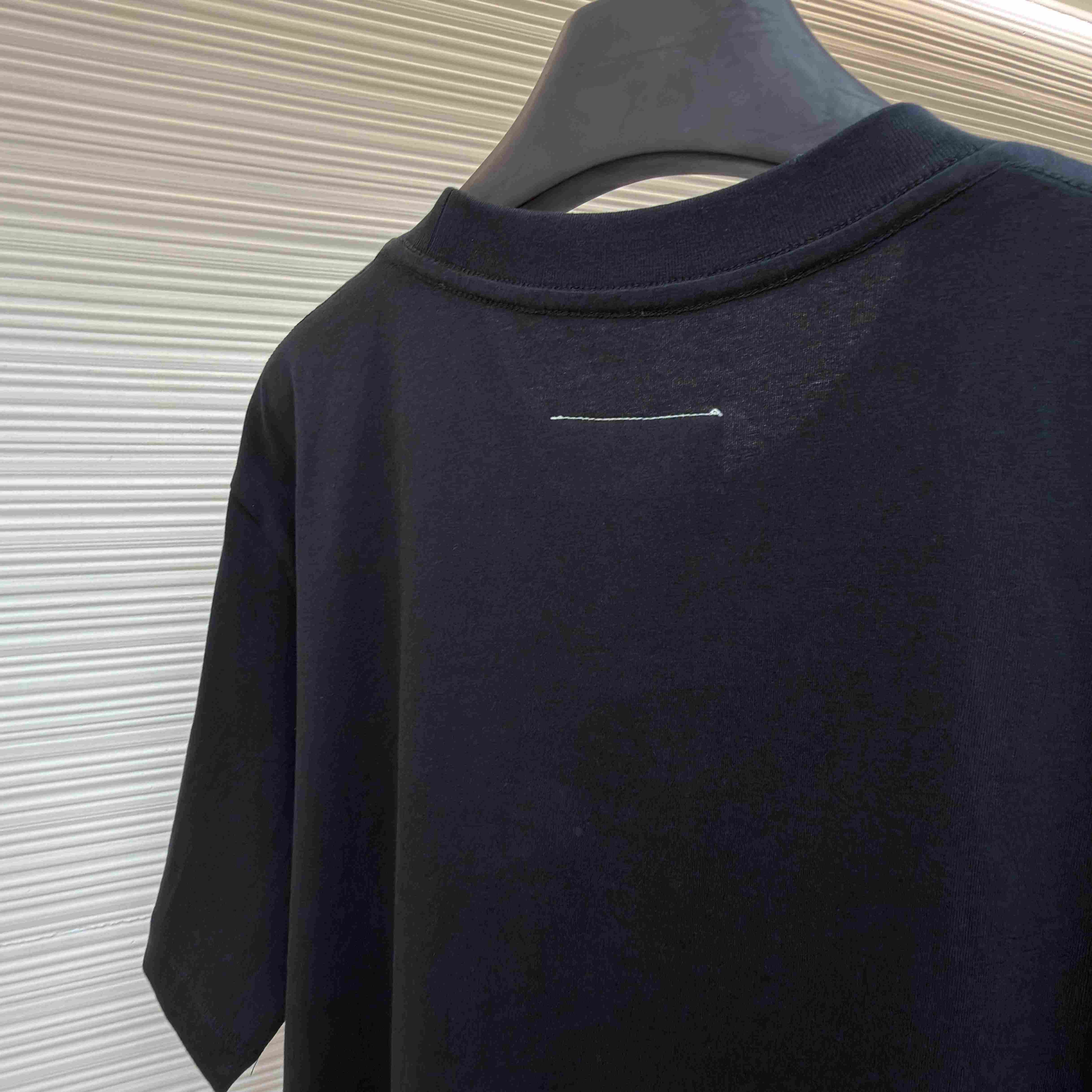 Maison Margiela Black Label Patch T-shirt - FashionPlug