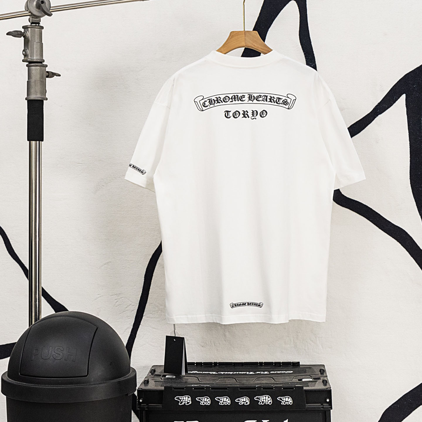 Chrome Hearts Scroll Osaka T-Shirt  'White' - FashionPlug