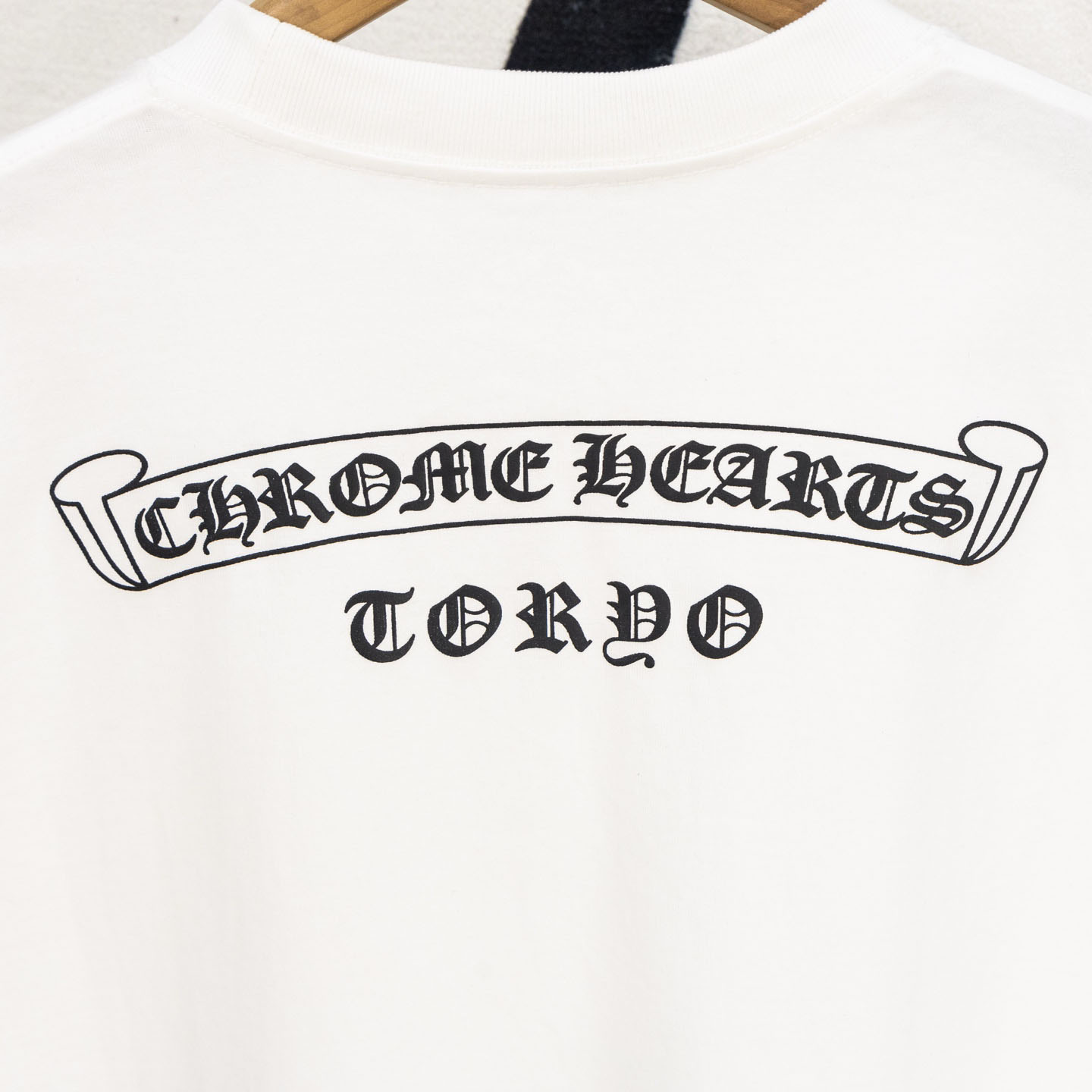 Chrome Hearts Scroll Osaka T-Shirt  'White' - FashionPlug