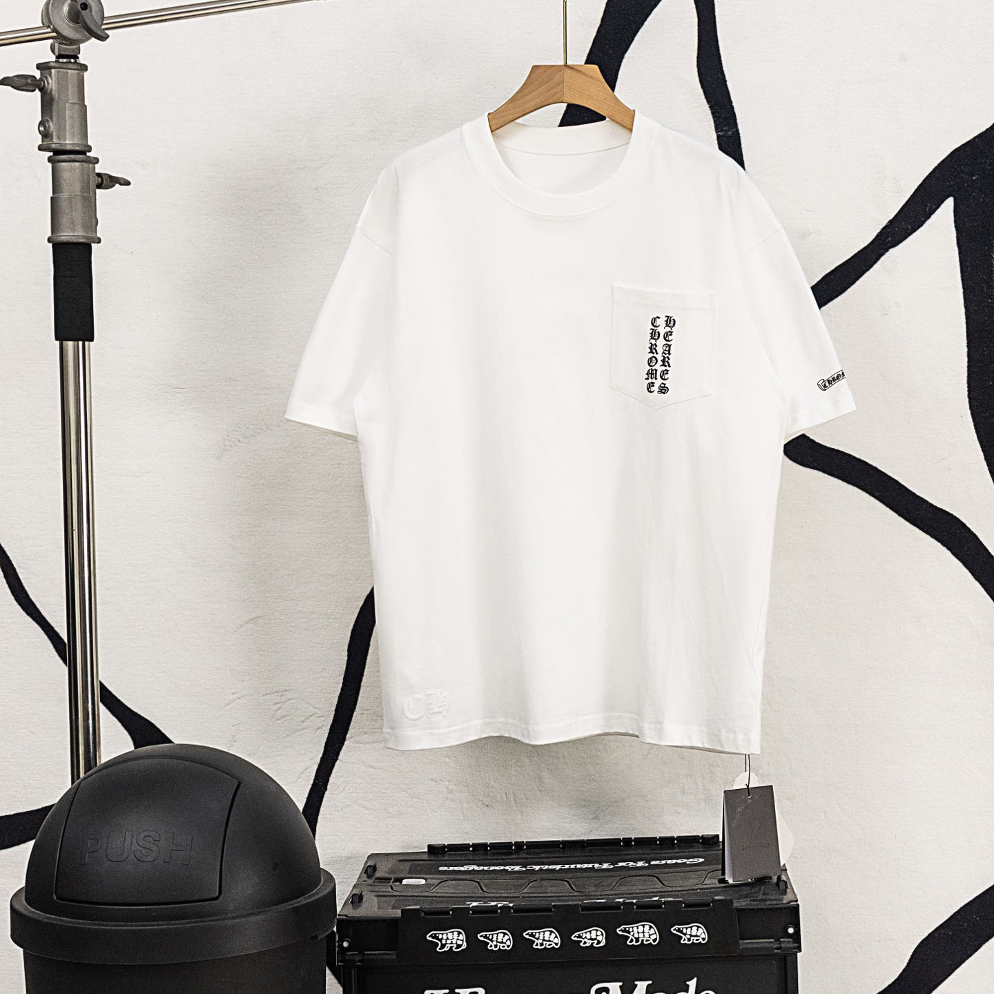Chrome Hearts Scroll Osaka T-Shirt  'White' - FashionPlug