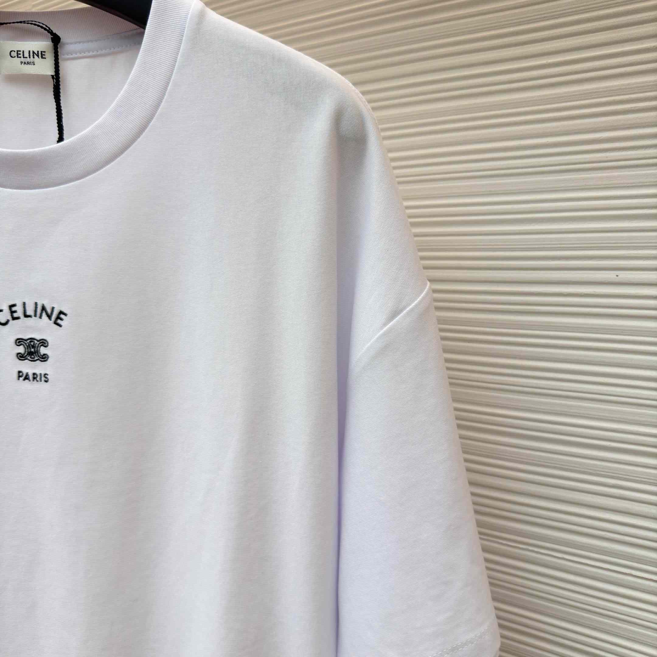 Celine   T-shirt IN Cotton Jersey - FashionPlug