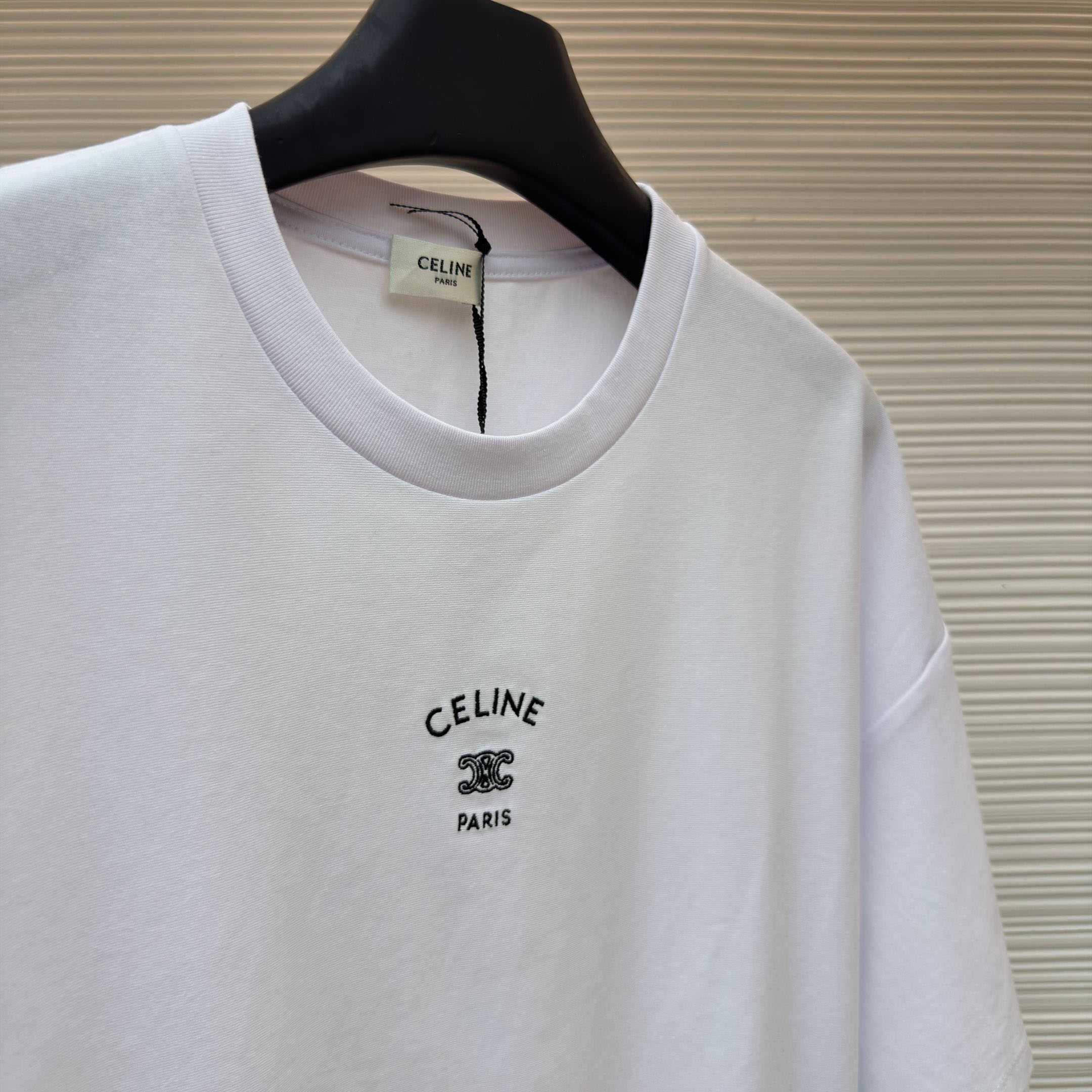 Celine   T-shirt IN Cotton Jersey - FashionPlug